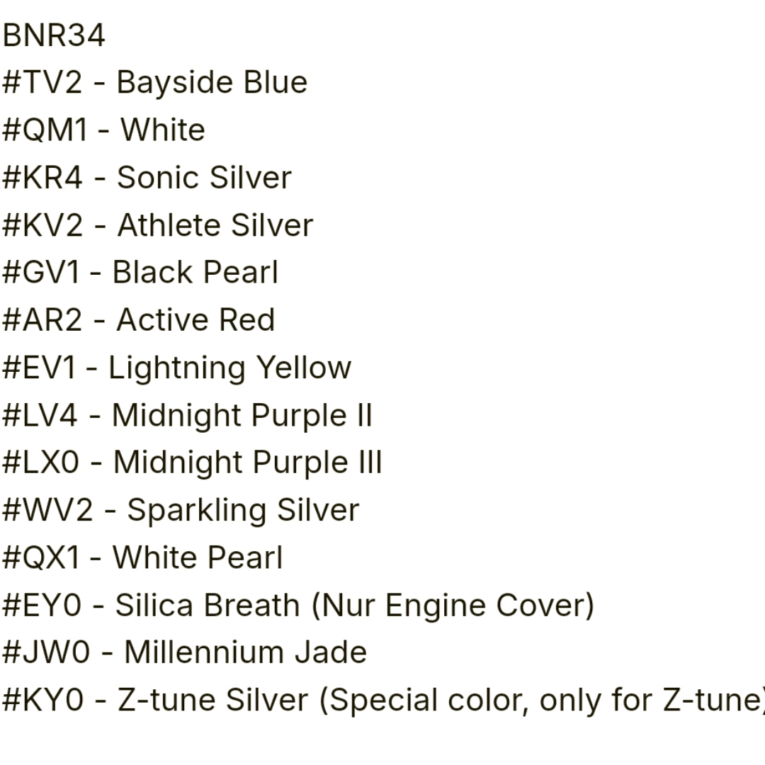 Bb code generator colors