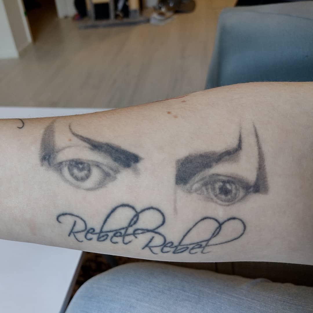 My Bowie, Before And After. Improved By Nienke Moon, Mindful Tattoos Netherlands. : R/Tattoos