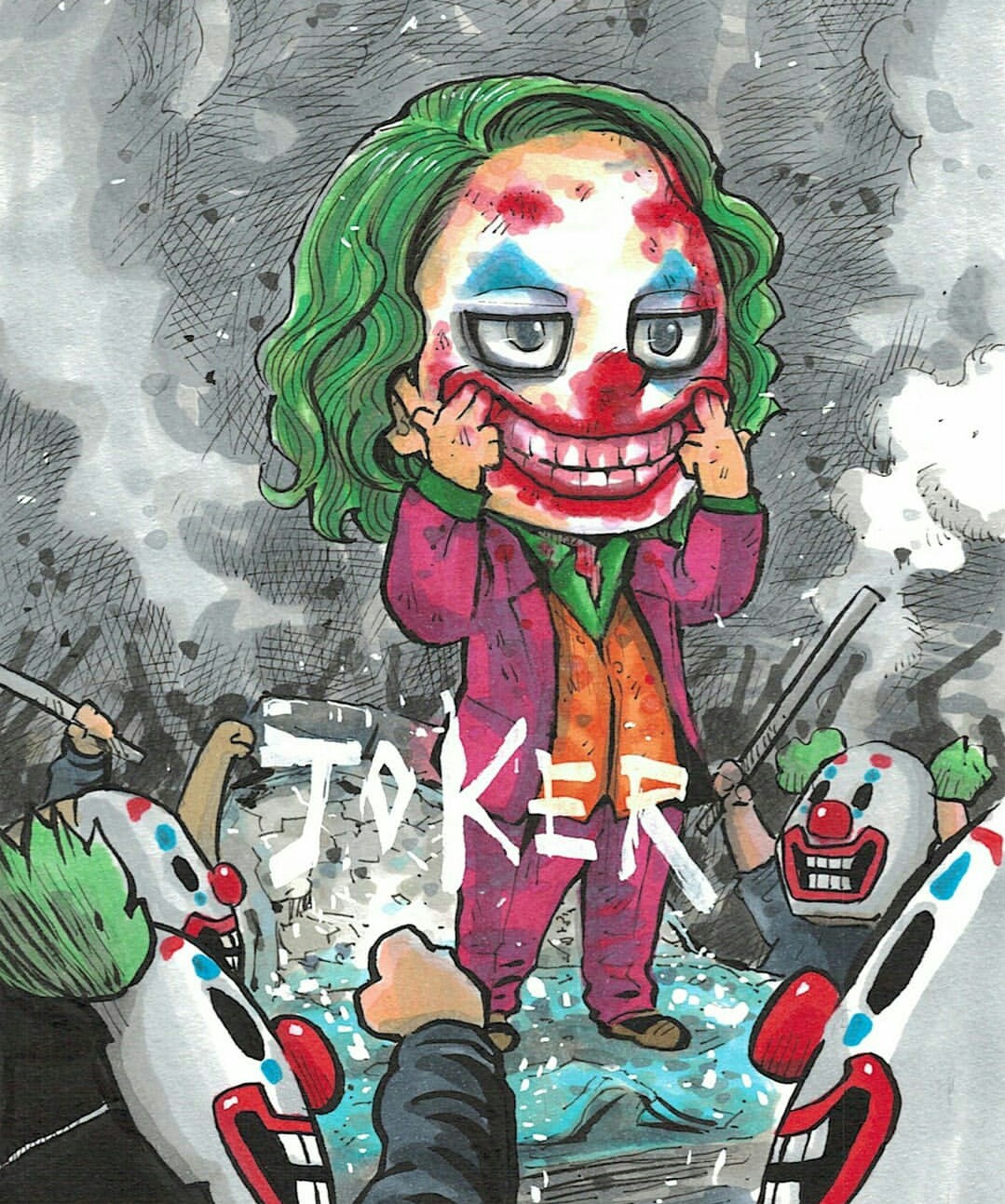 Blood Smile By Miz No 8ight Joker