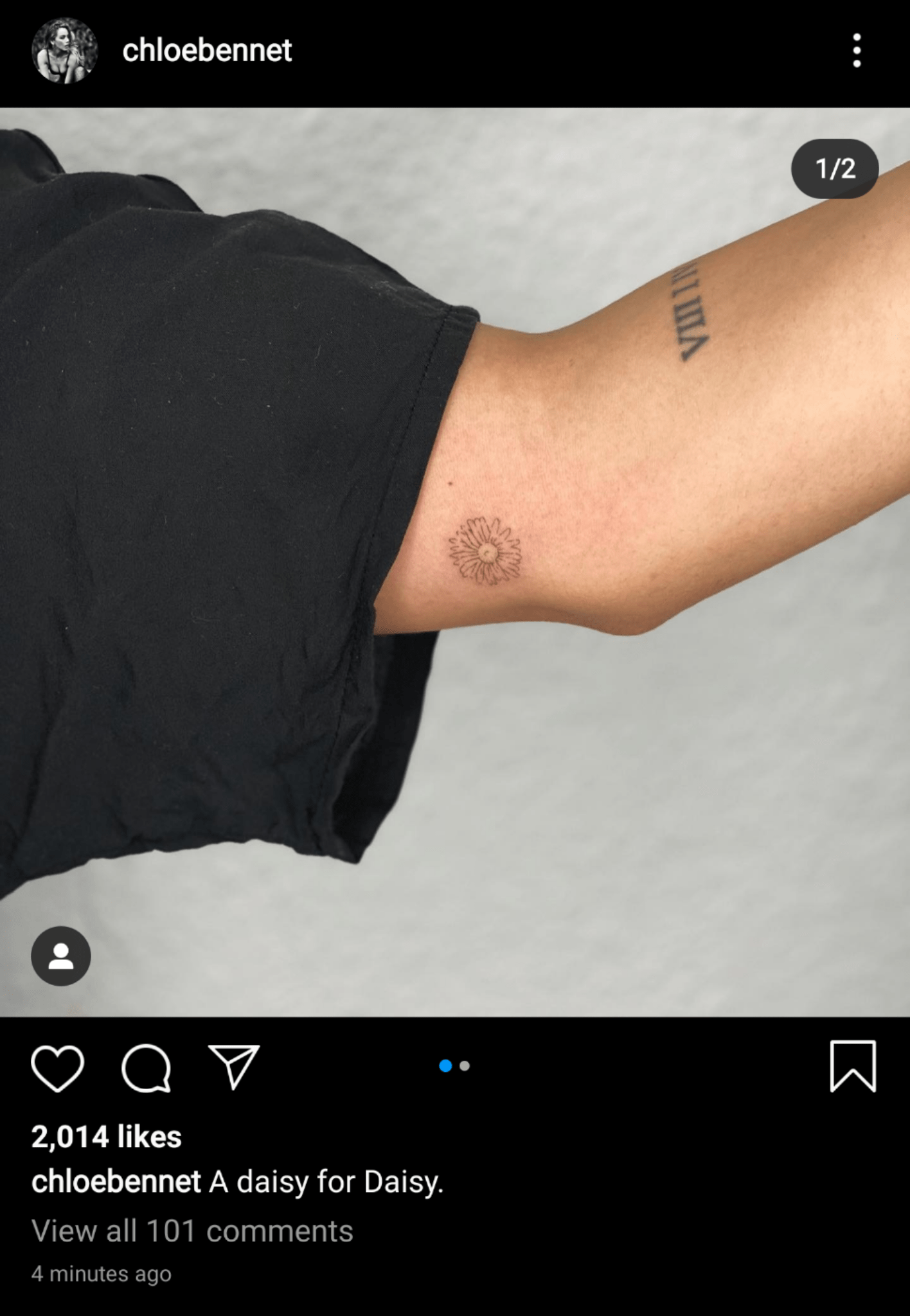 Chloe Got A Daisy Tattoo For Daisy : R/Shield 2048_x_1416_png