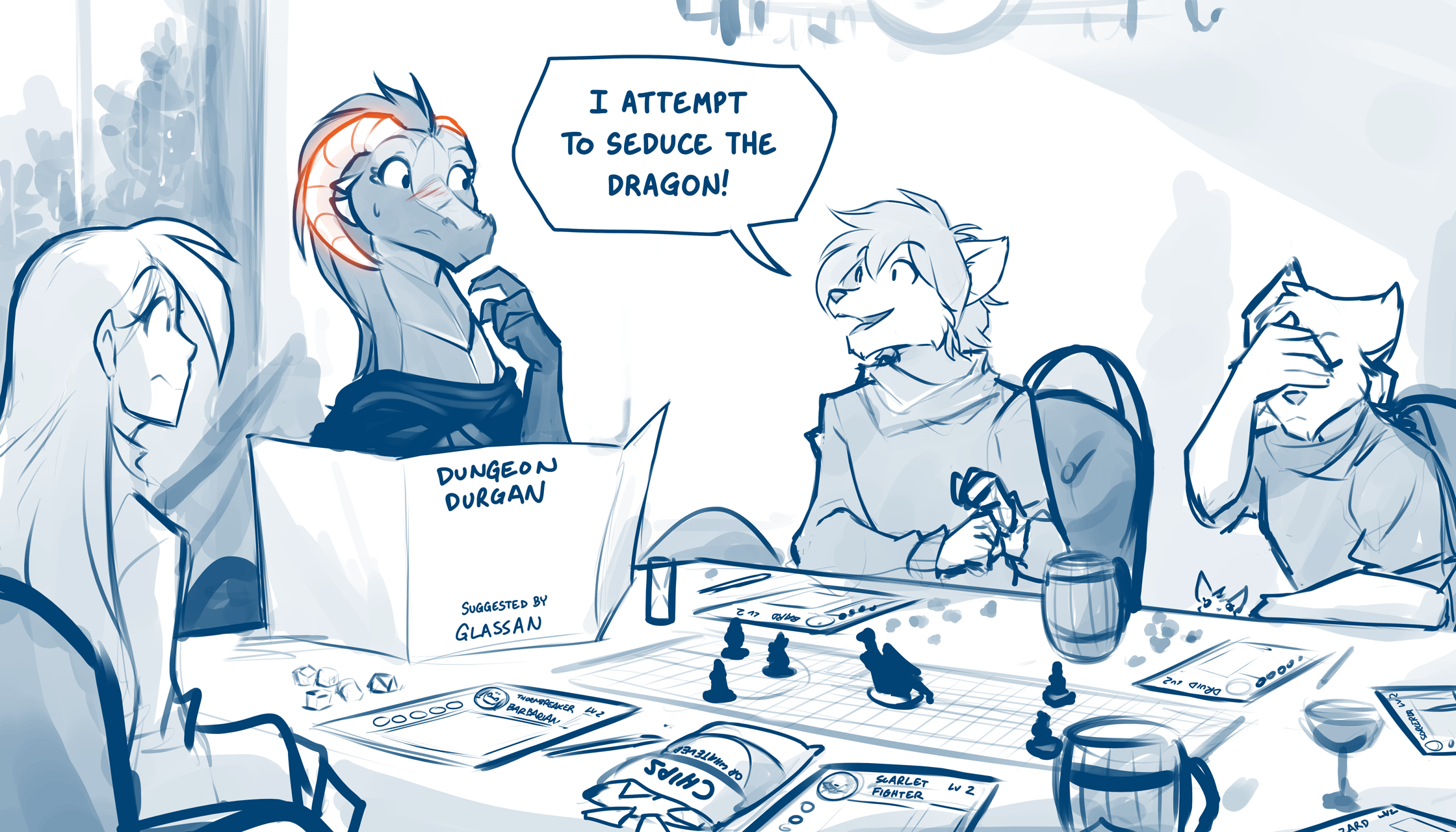 The dragons layer tabuley