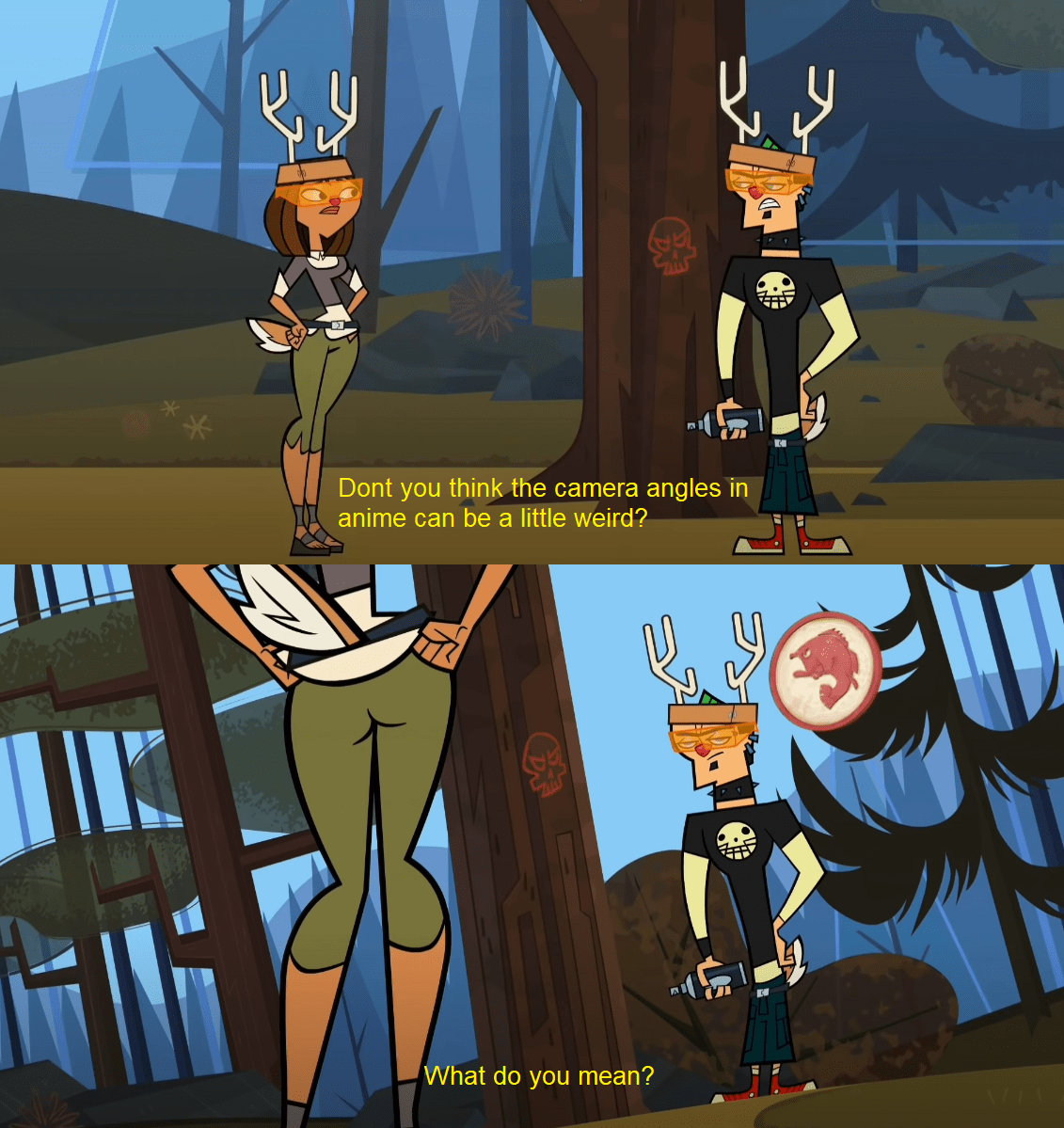 Dat thiccness tho : rTotaldrama