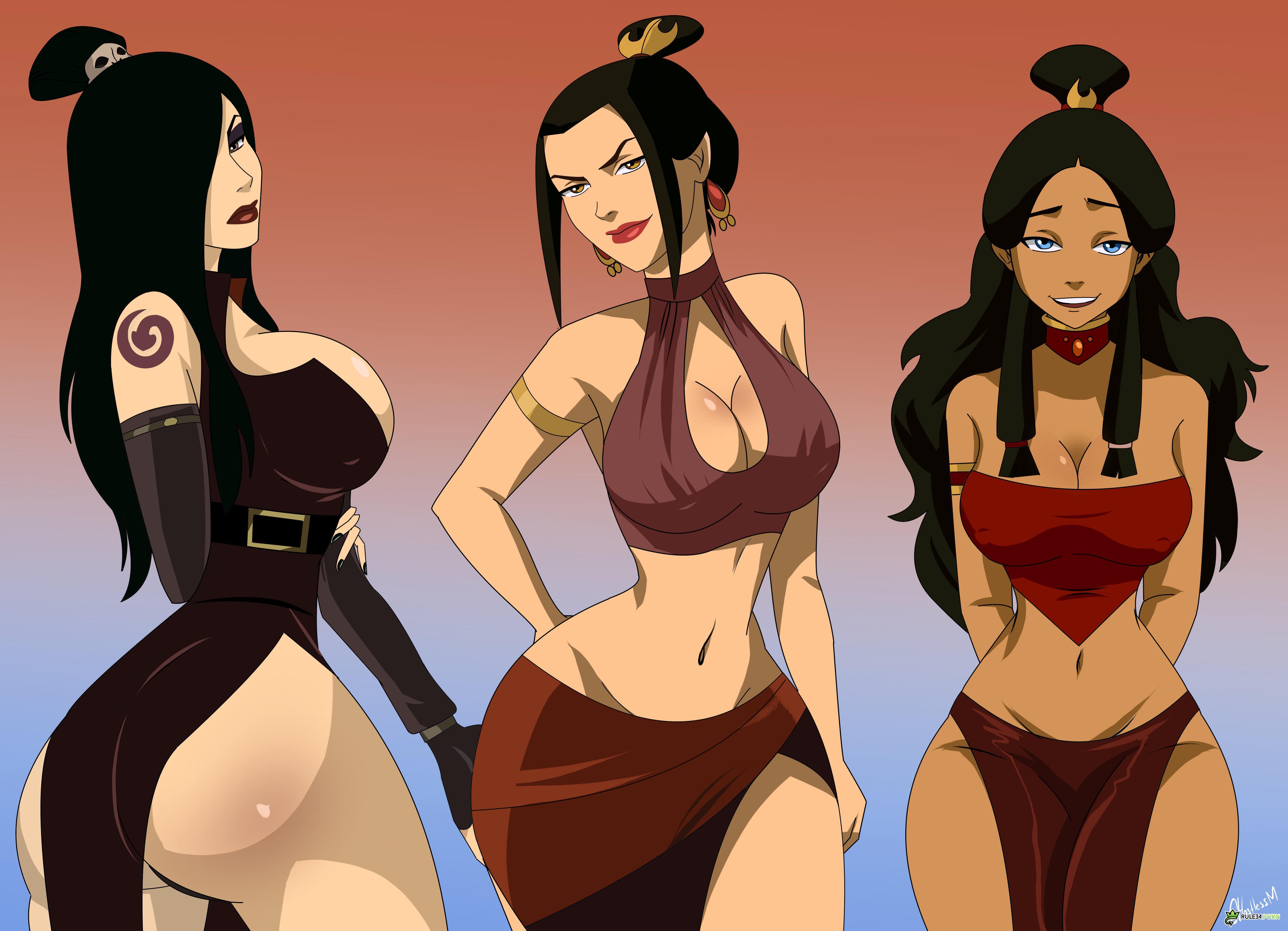 Avatar Azula Rule 34 knows no bounds- her darkest desires revealed