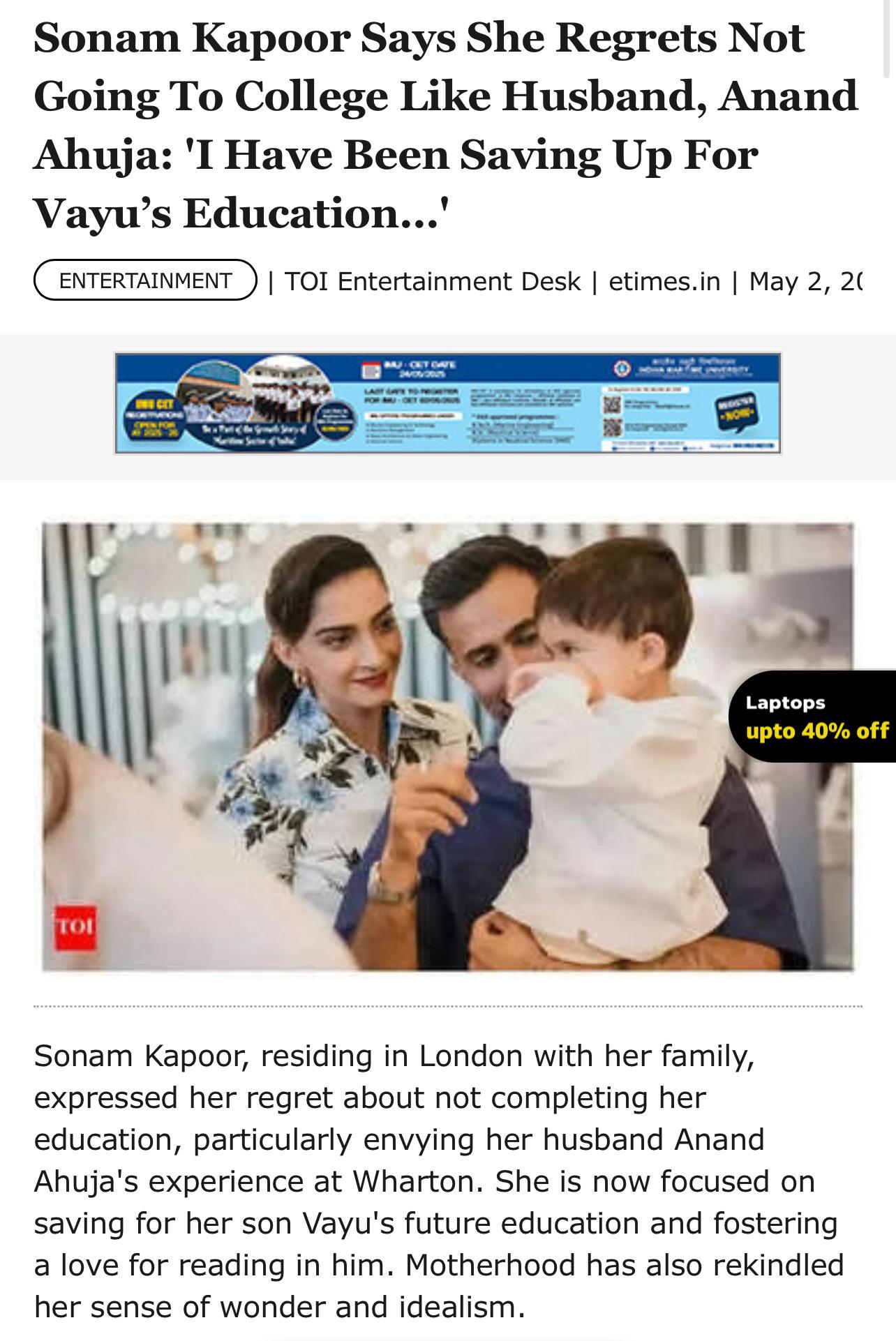 Sonam kapoor husband