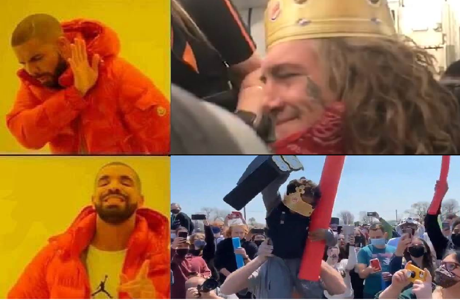 Only One Man Deserves The Burger King Crown R Memes