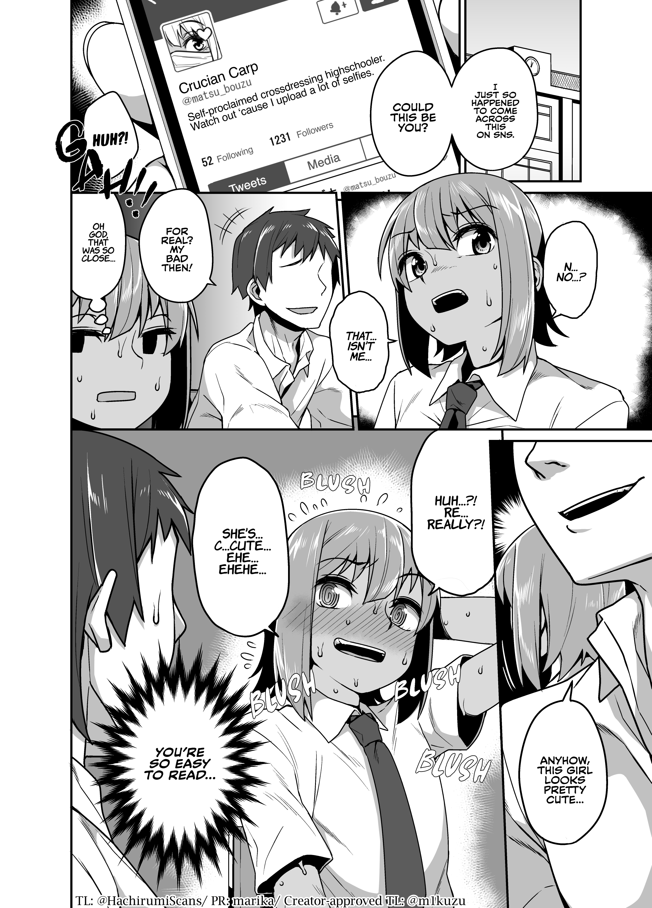 Crossdresser hentai manga