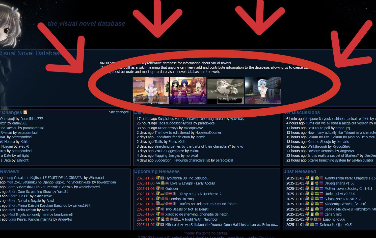 Have you ever had a good experience picking up one of the randomly  generated visual novels on vndb if you have what was it ? 🤔 :  rvisualnovels