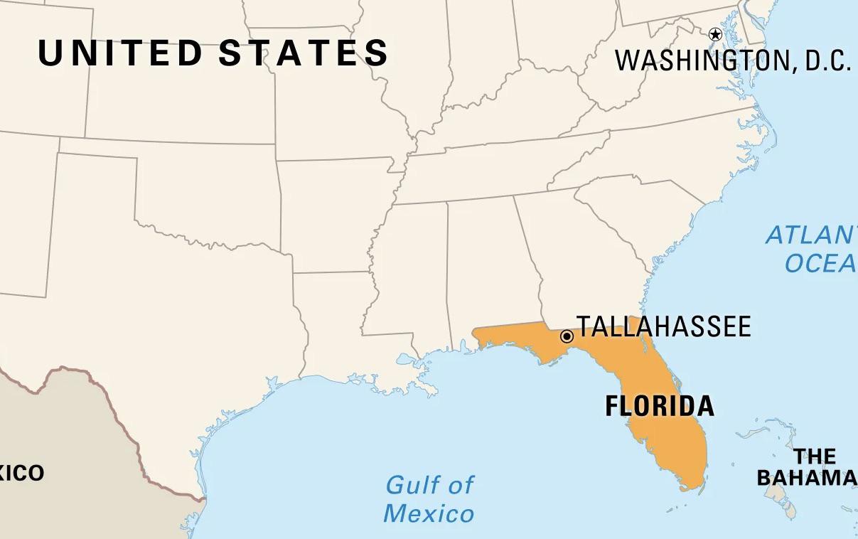 florida map america