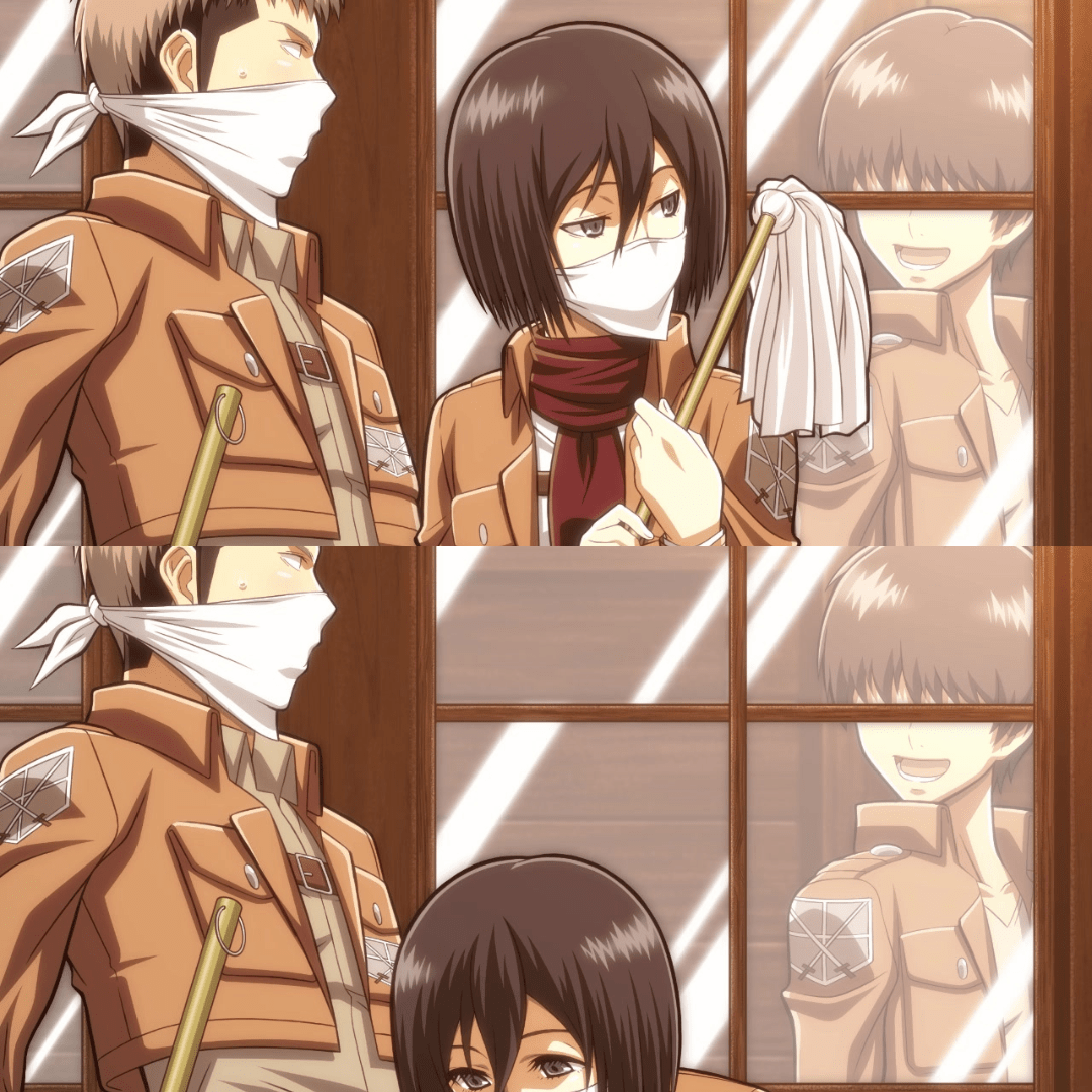 What is Mikasa about to do? (wrong answers only...) : rtitanfolk