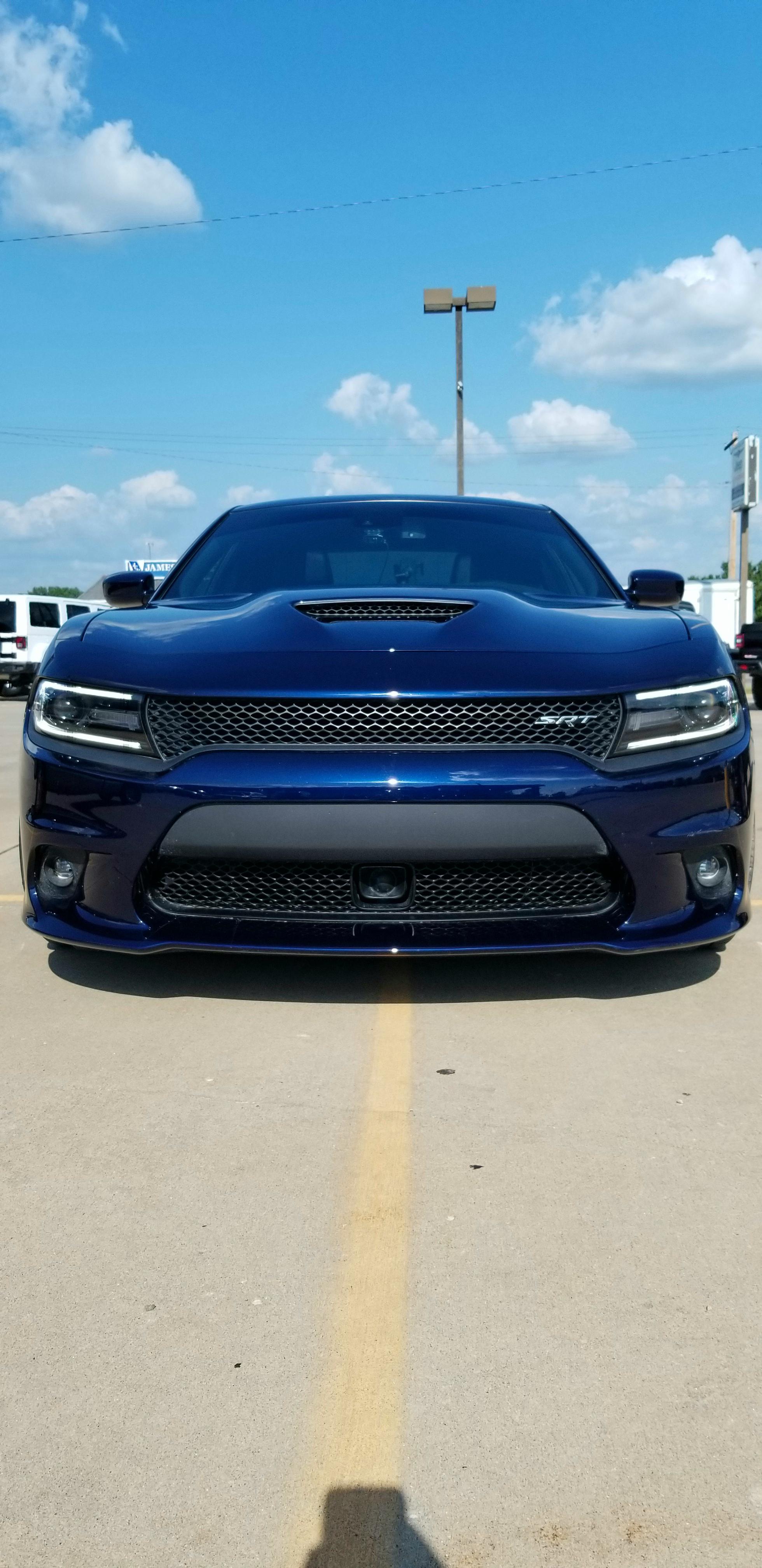 My New Purchase 2017 Charger Srt 392 In Contusion Blue Red Alcantara Seats Too She S A Beauty R Dodge