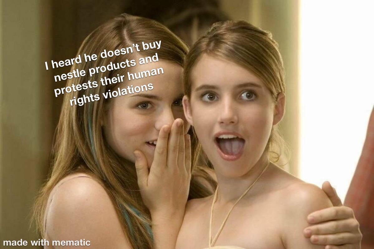 Thats why i love nestle crunch meme