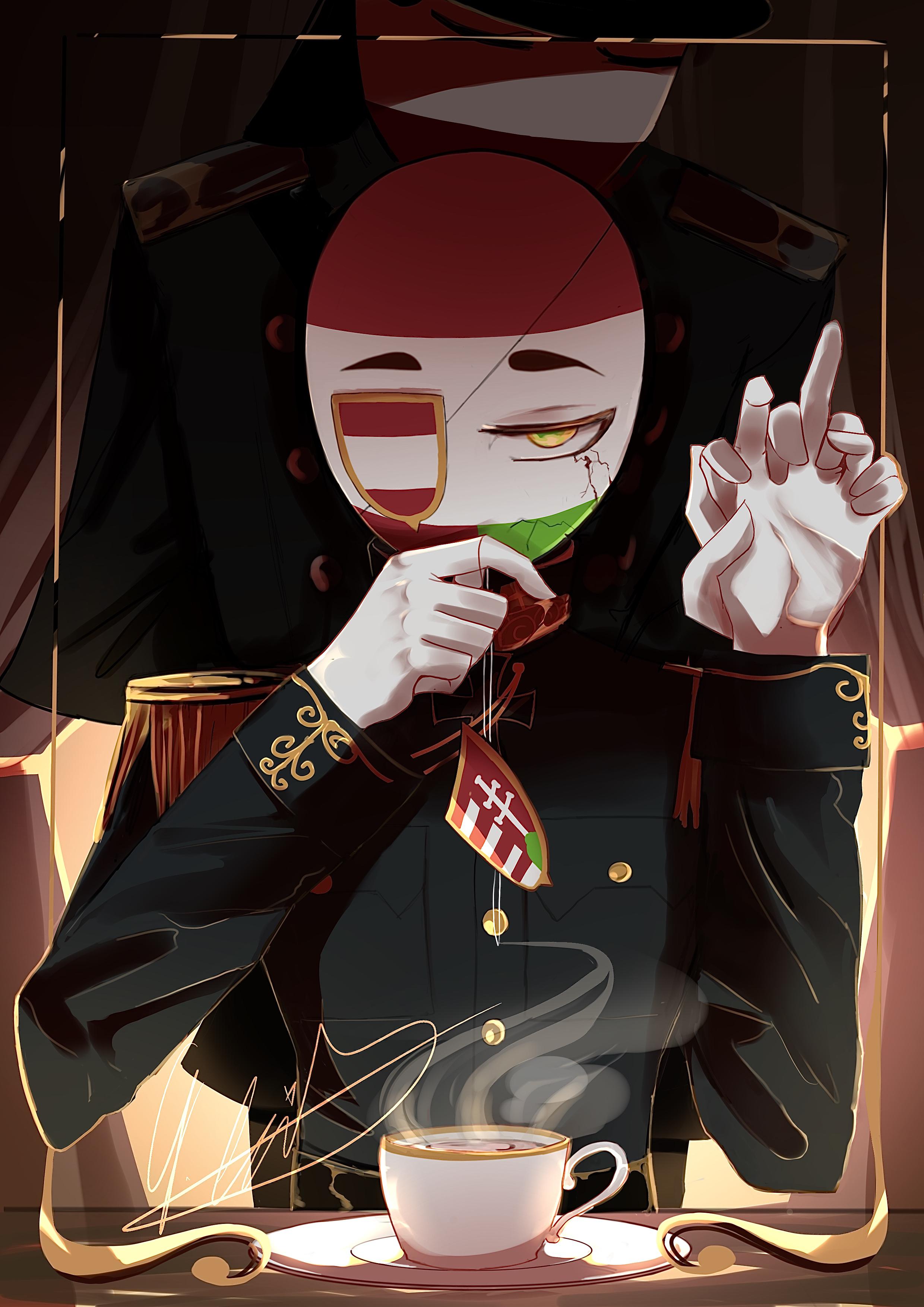 Countryhumans german empire x austria hungary