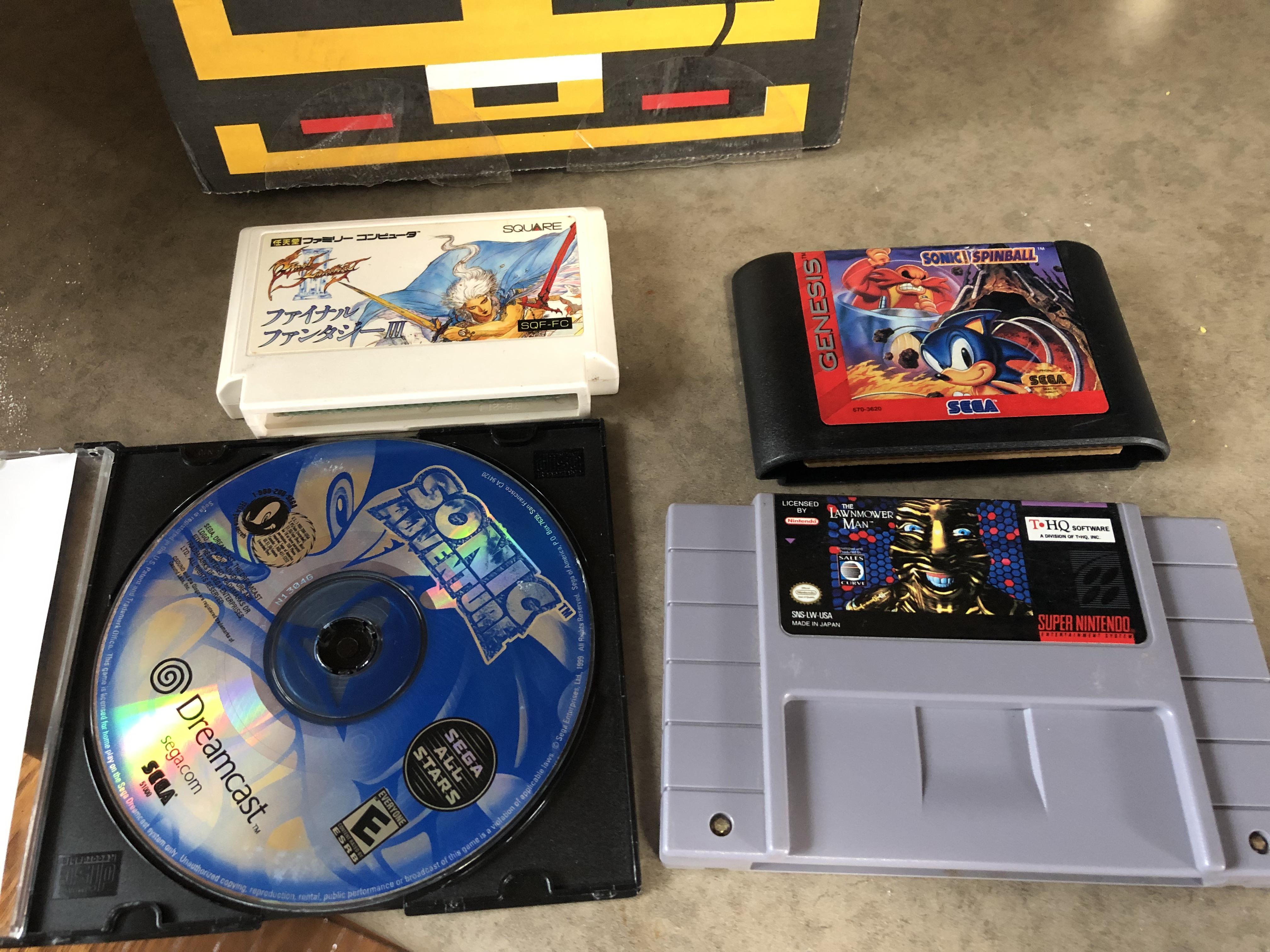 Retro game treasure