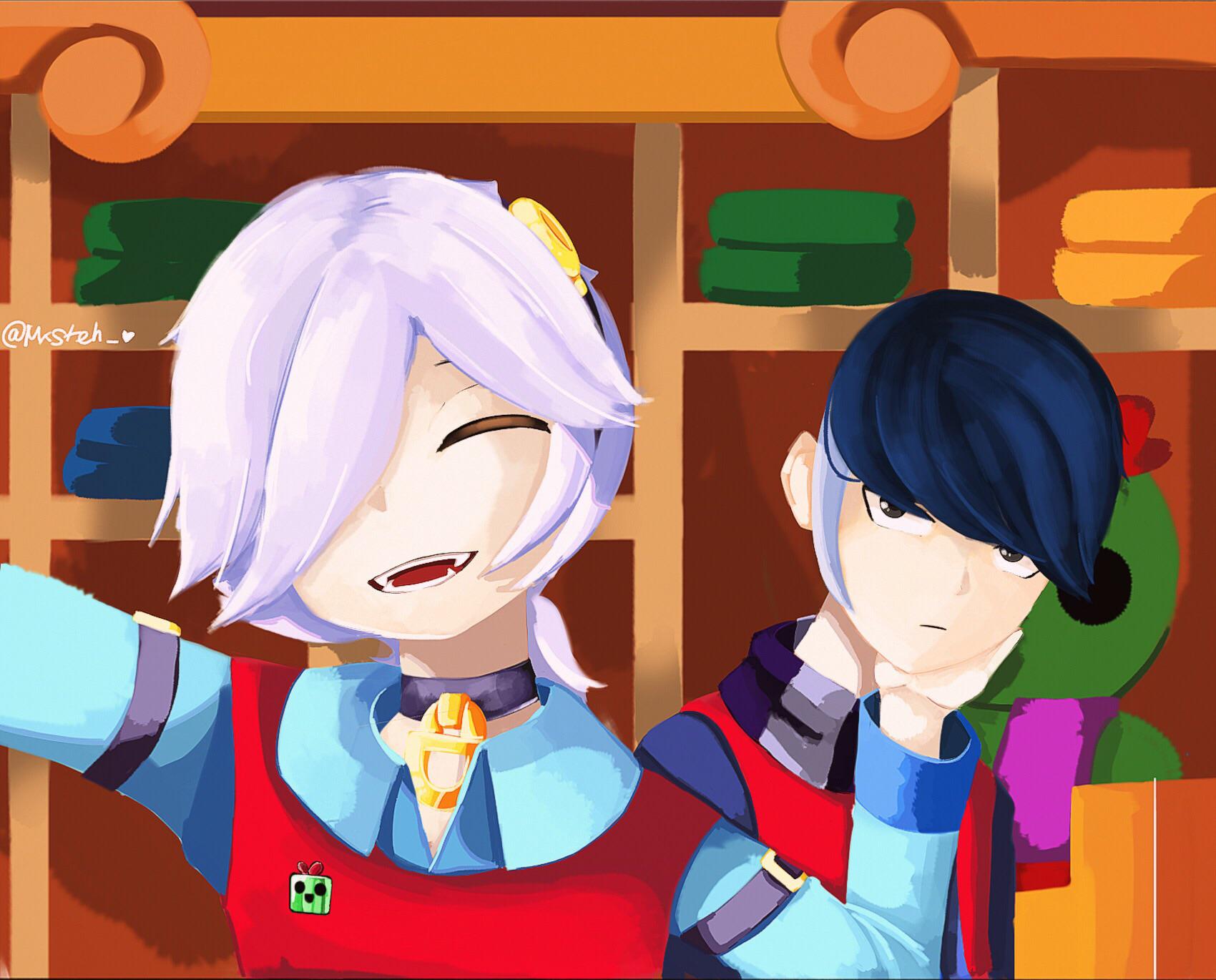 brawl stars edgar x colette porn