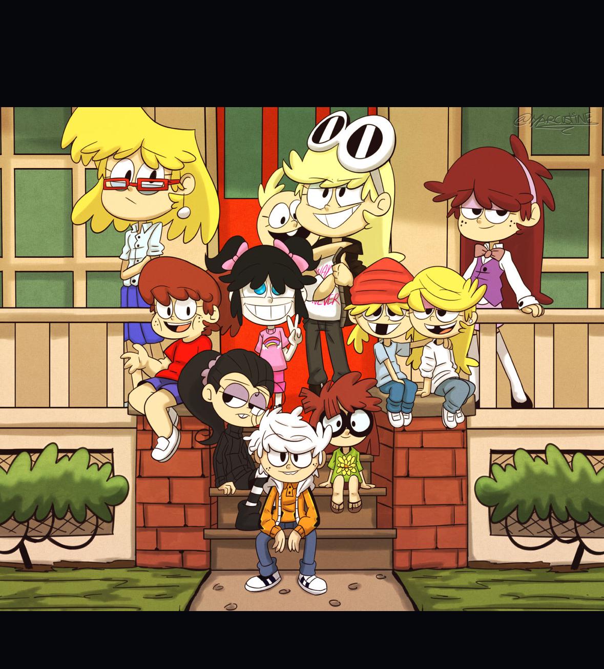 A Casa do Reverendo Loud (Arte por regamers10) : rtheloudhouse Loud house por