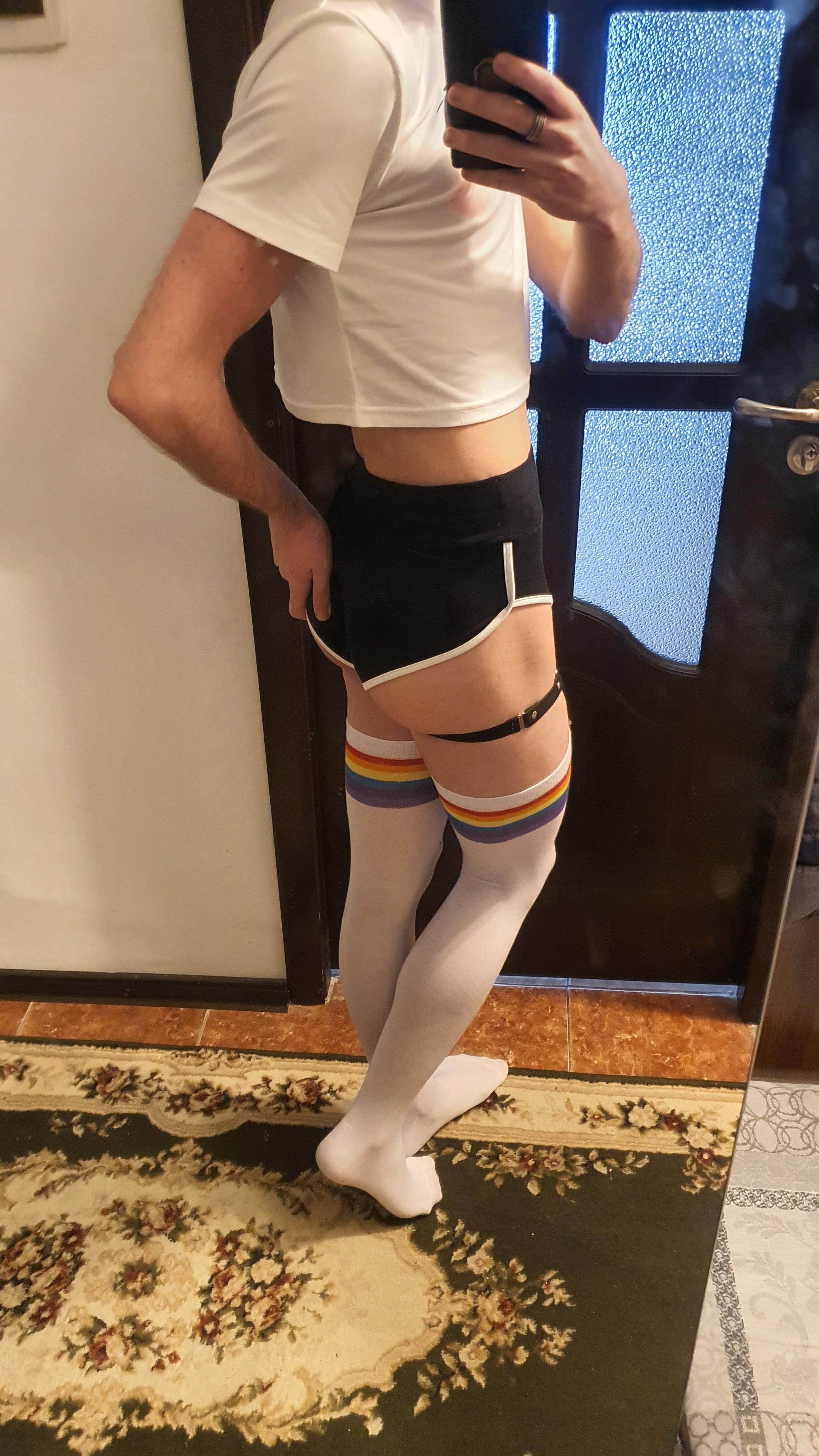 Femboy booty shorts