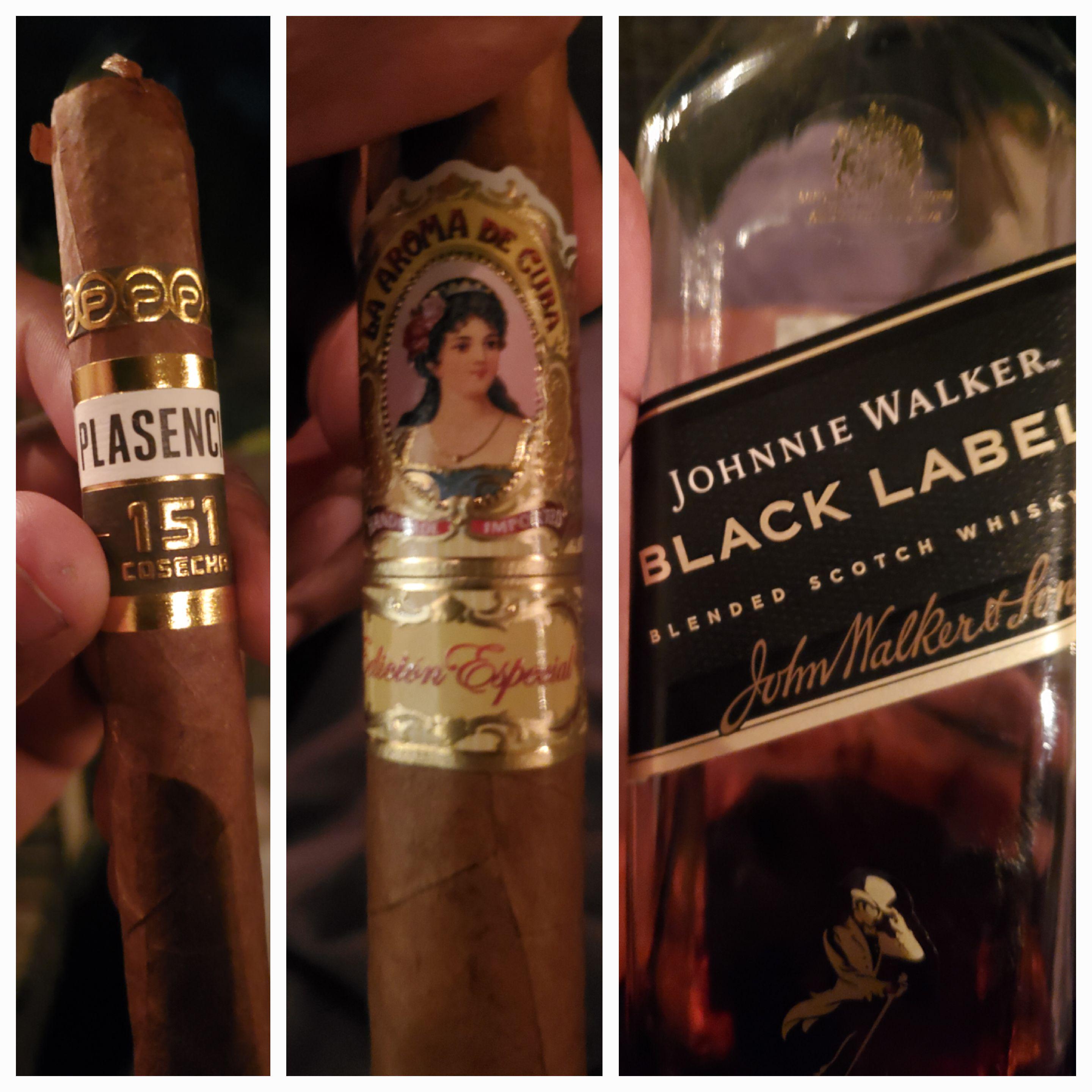 A fine evening. The new stick I never tried before Plasencia cigars was  introduced at my local shop recently and I love it : rcigars