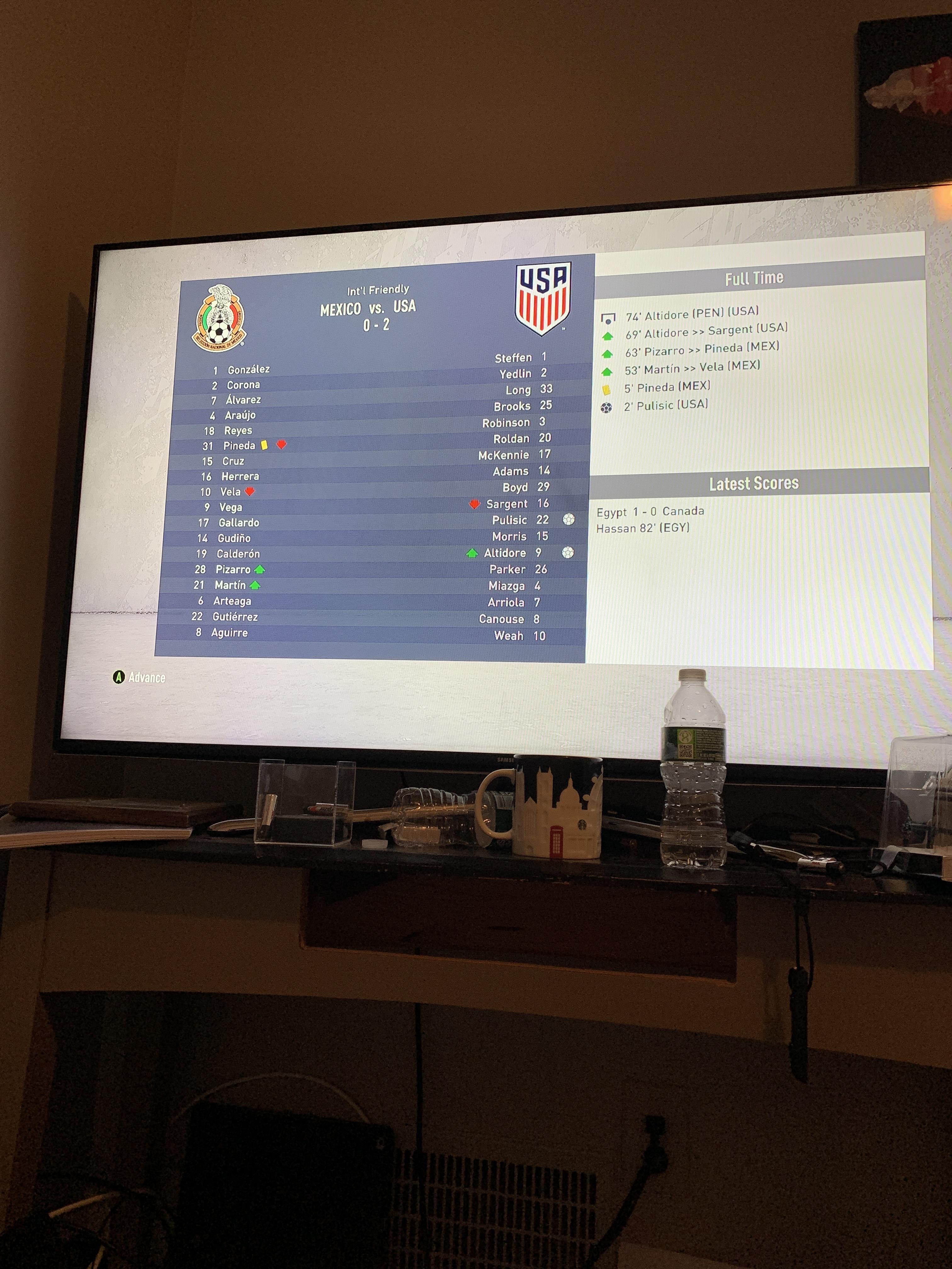This Scoreline In My Fifa Career Made Me Happy R Ussoccer