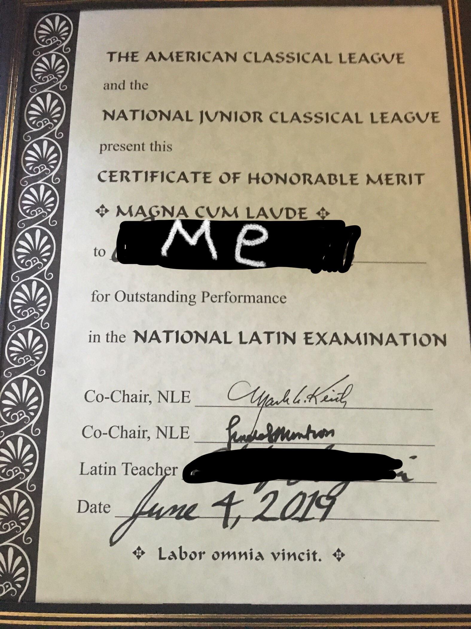 Got Magna Cum Laude on the NLE latin jpg (1575x2100)