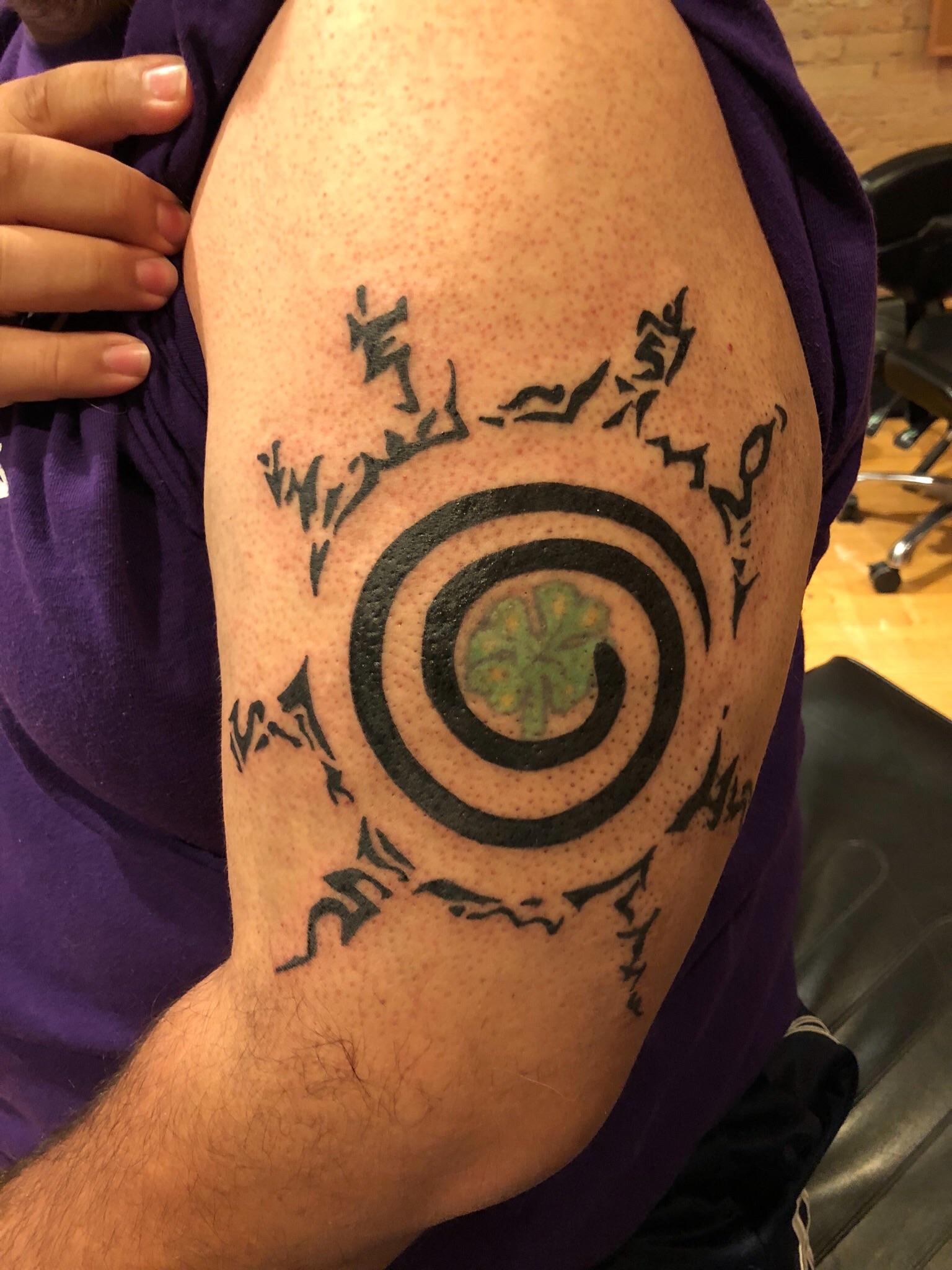 My Dad Got The 'Reaper Death Seal' From Naruto Tattooed On His Arm - Sealing A Matching Tattoo Him And His Wife Got Before They Divorced. : R/Anime 2048_x_1536_jpg