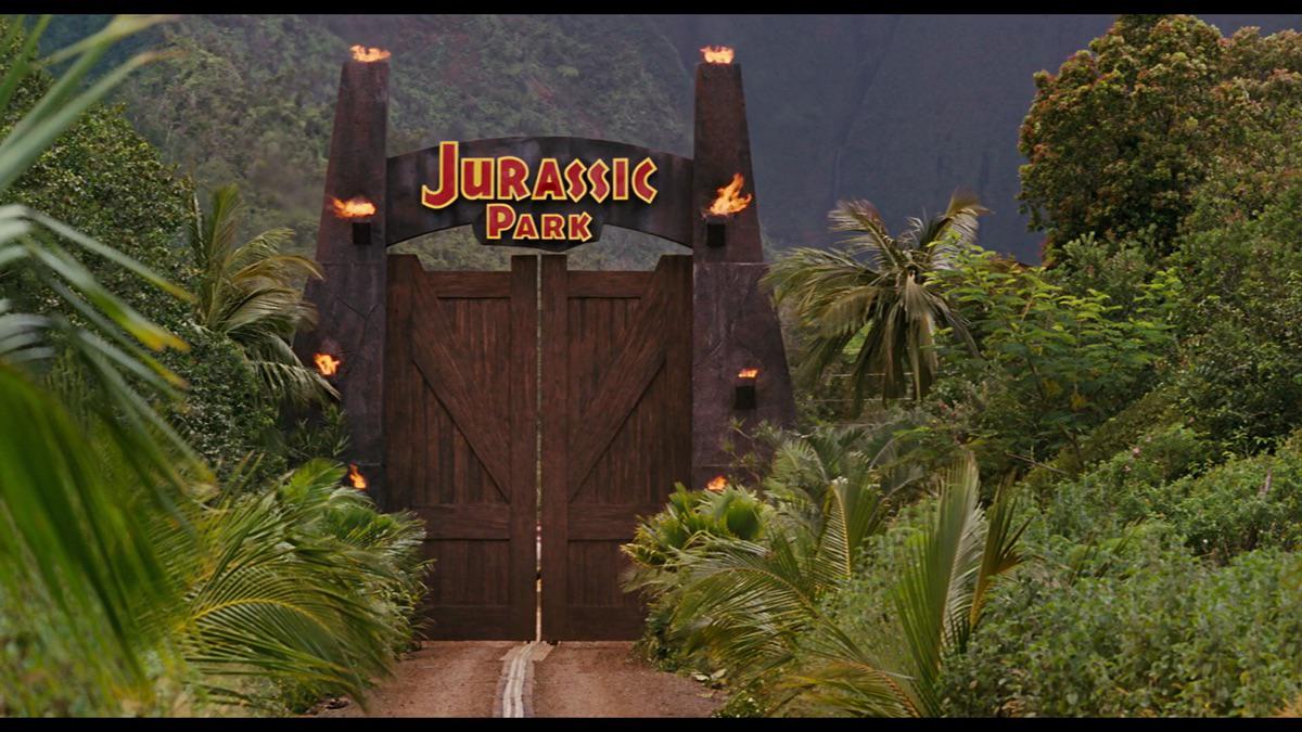 Jurassic park gate