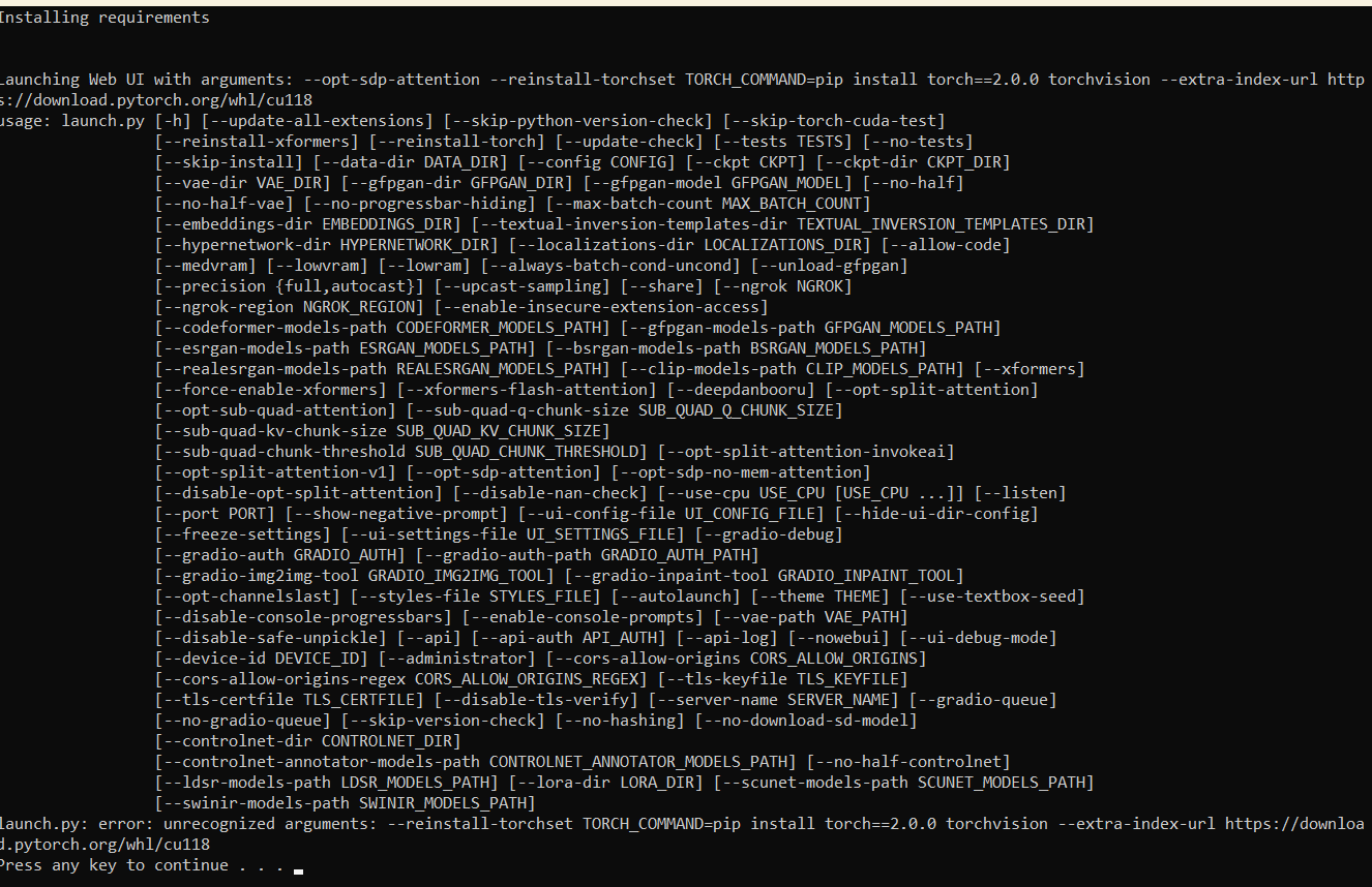 Xformers wasn't build with cuda support