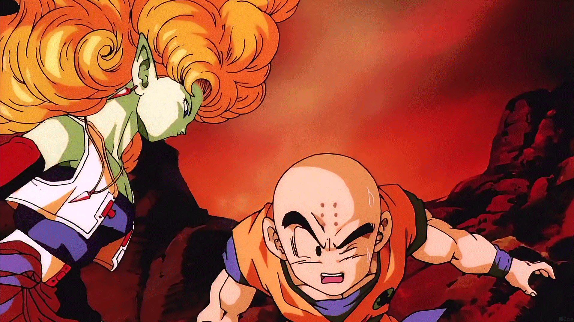 Zangya:Ahoy, wee, bald one. Ye may call me Zangya, the finest lass in the galaxy. : rTeamFourStar Zangya x gohan