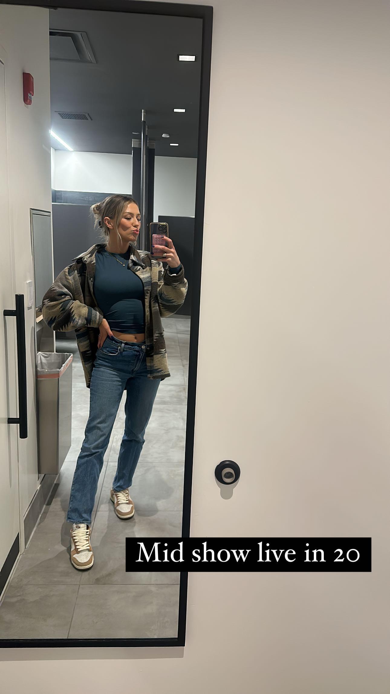 Megan makin money naked