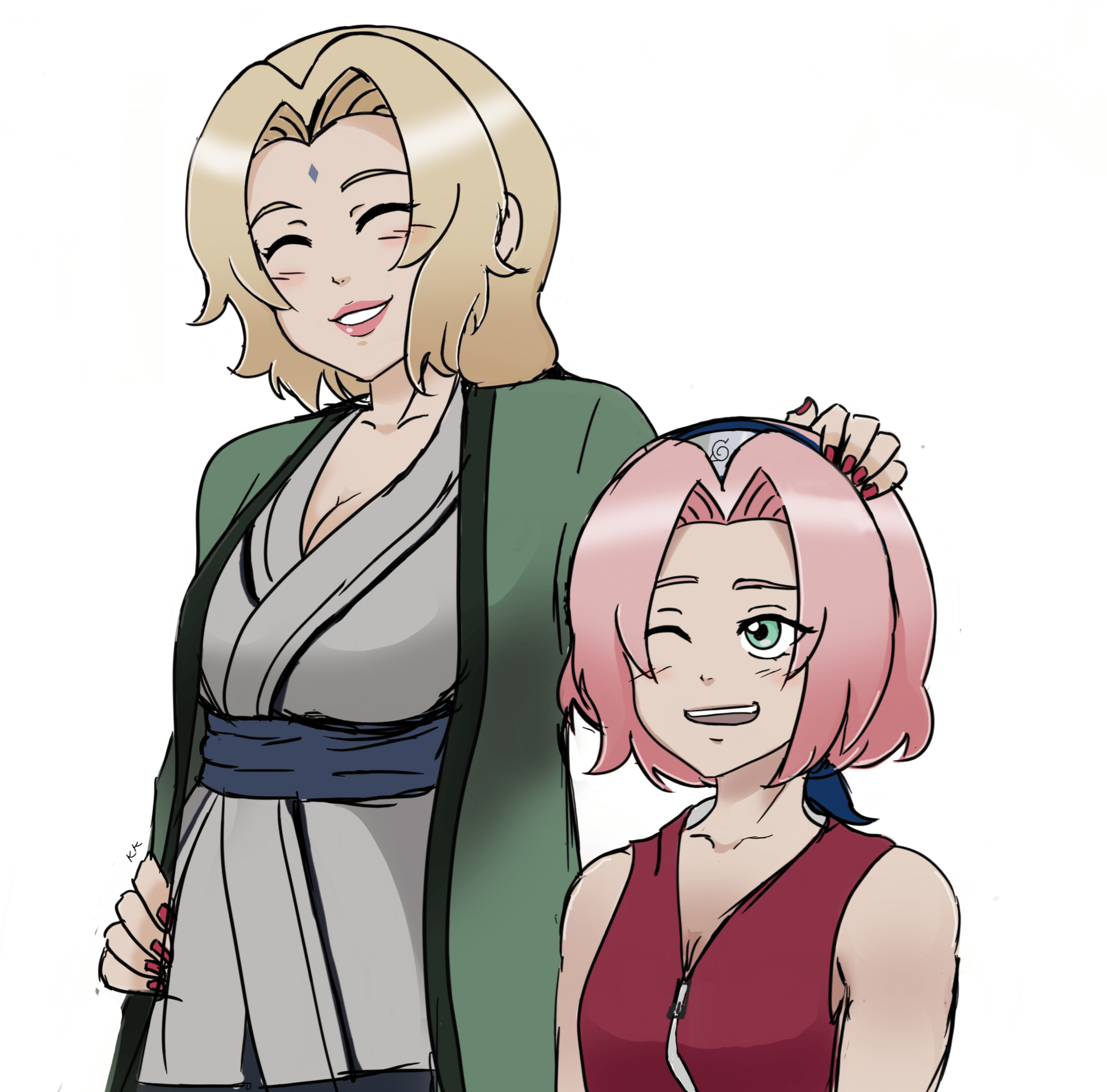 Tsunade x sakura