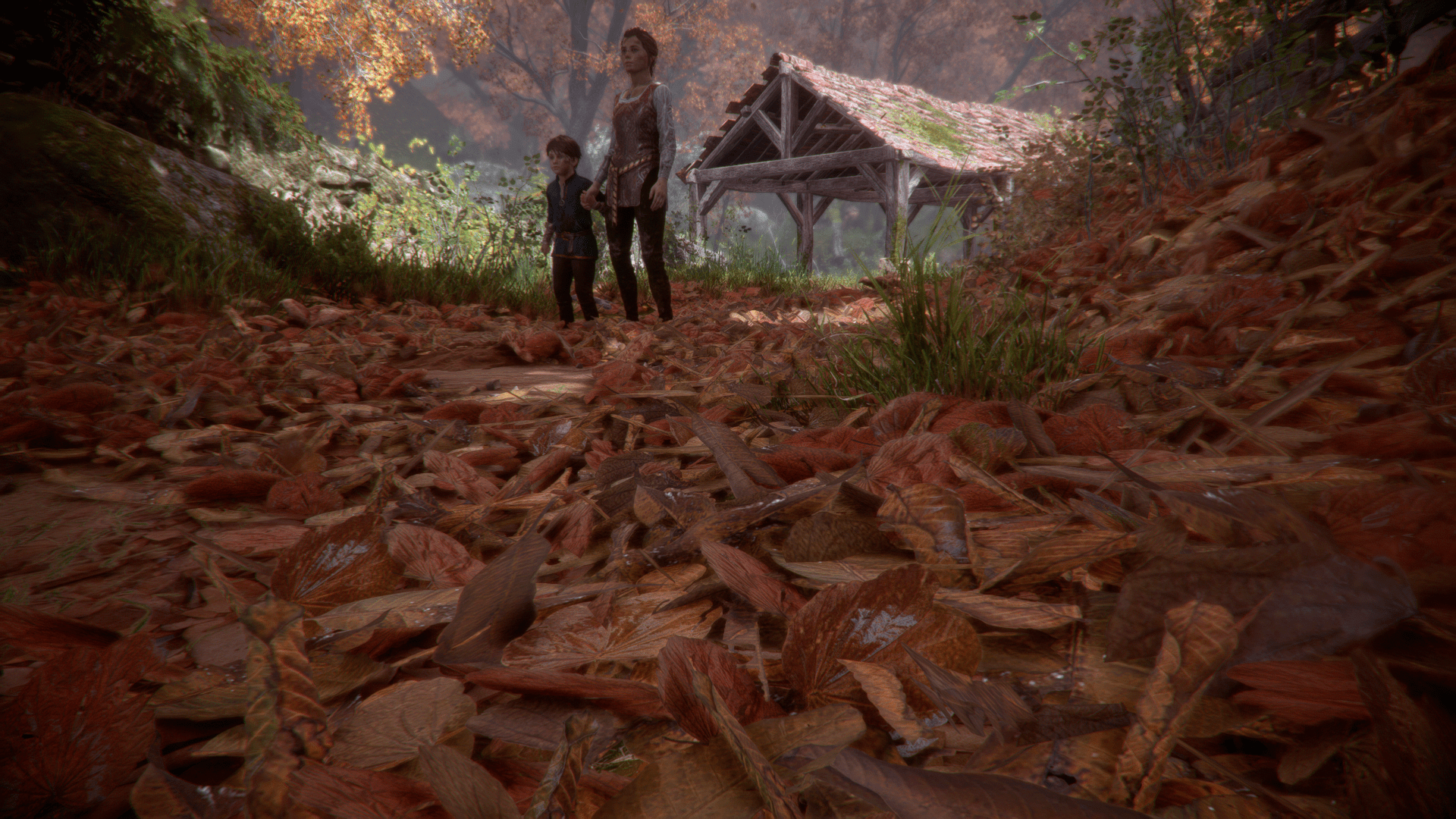 A Plague Tale: Innocence is such a good game. Can we appreciate how the  leaves are actually 3D objects! : rXboxSeriesX