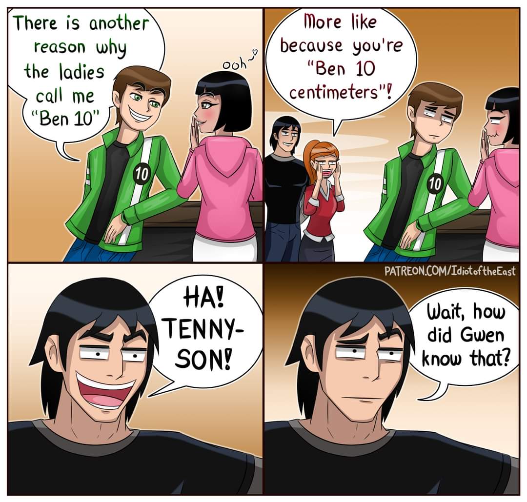 Ben 10 comic porno gay fun at kevins