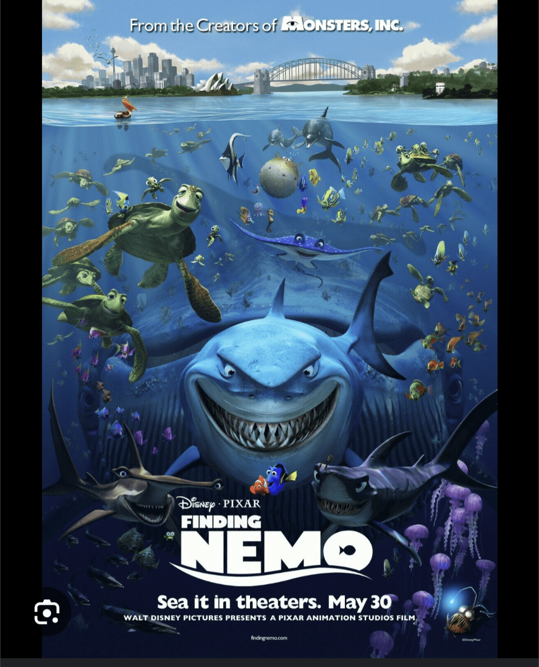 Volcano finding nemo