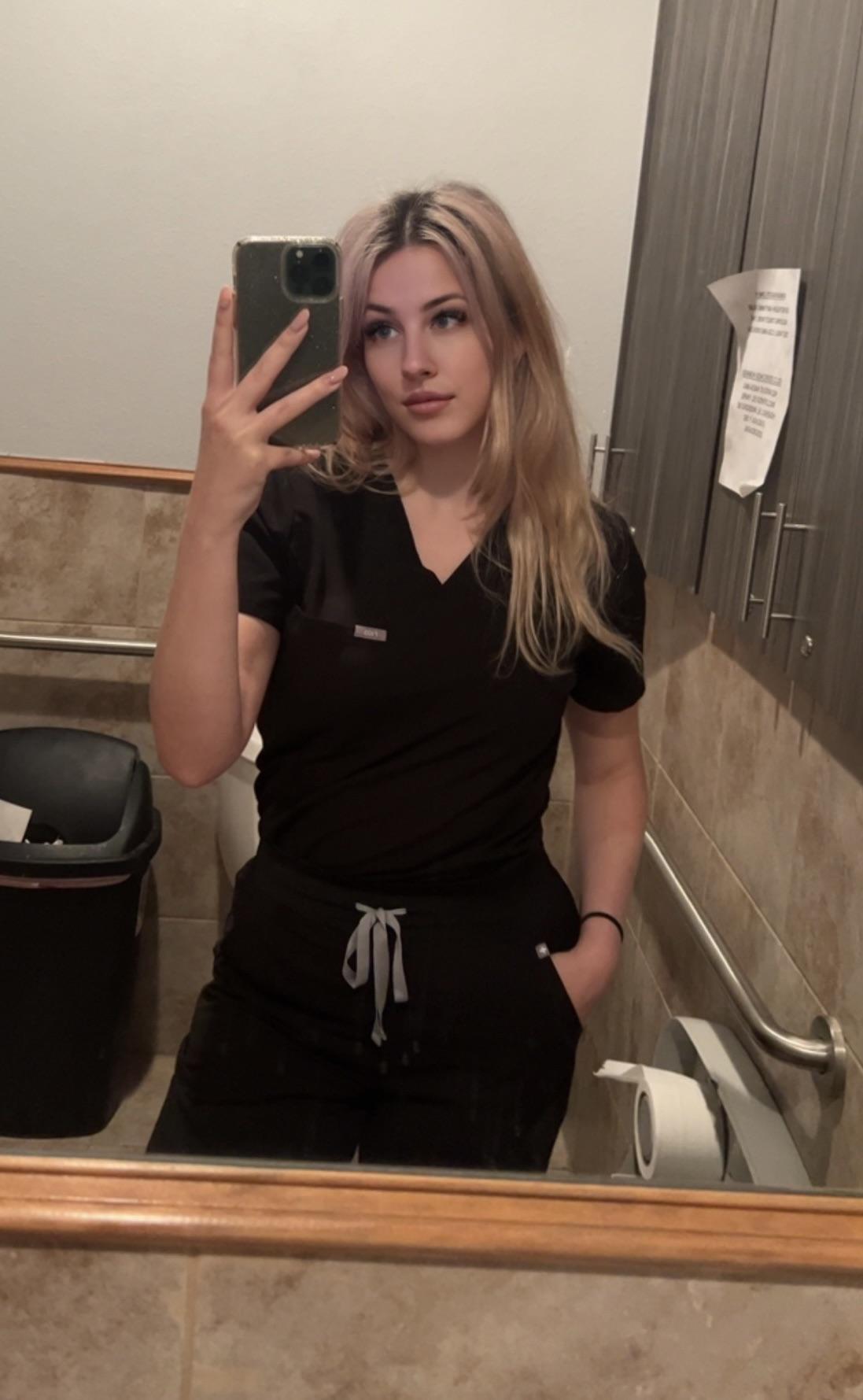 Sexy work selfies