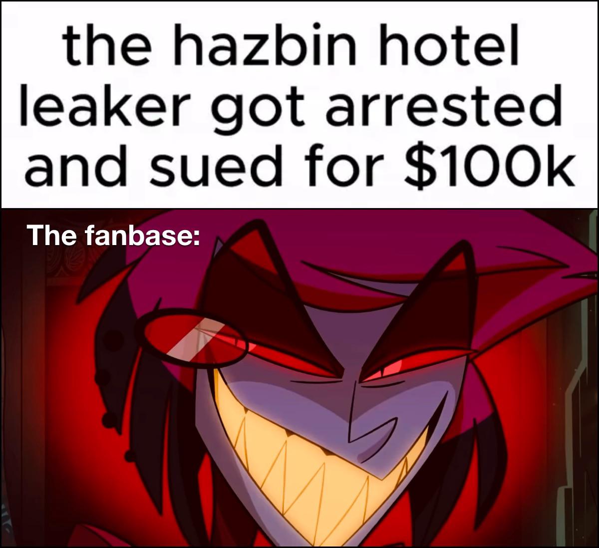 Karma comma knockin : rhazbin Hazbin hotel leaked episodes
