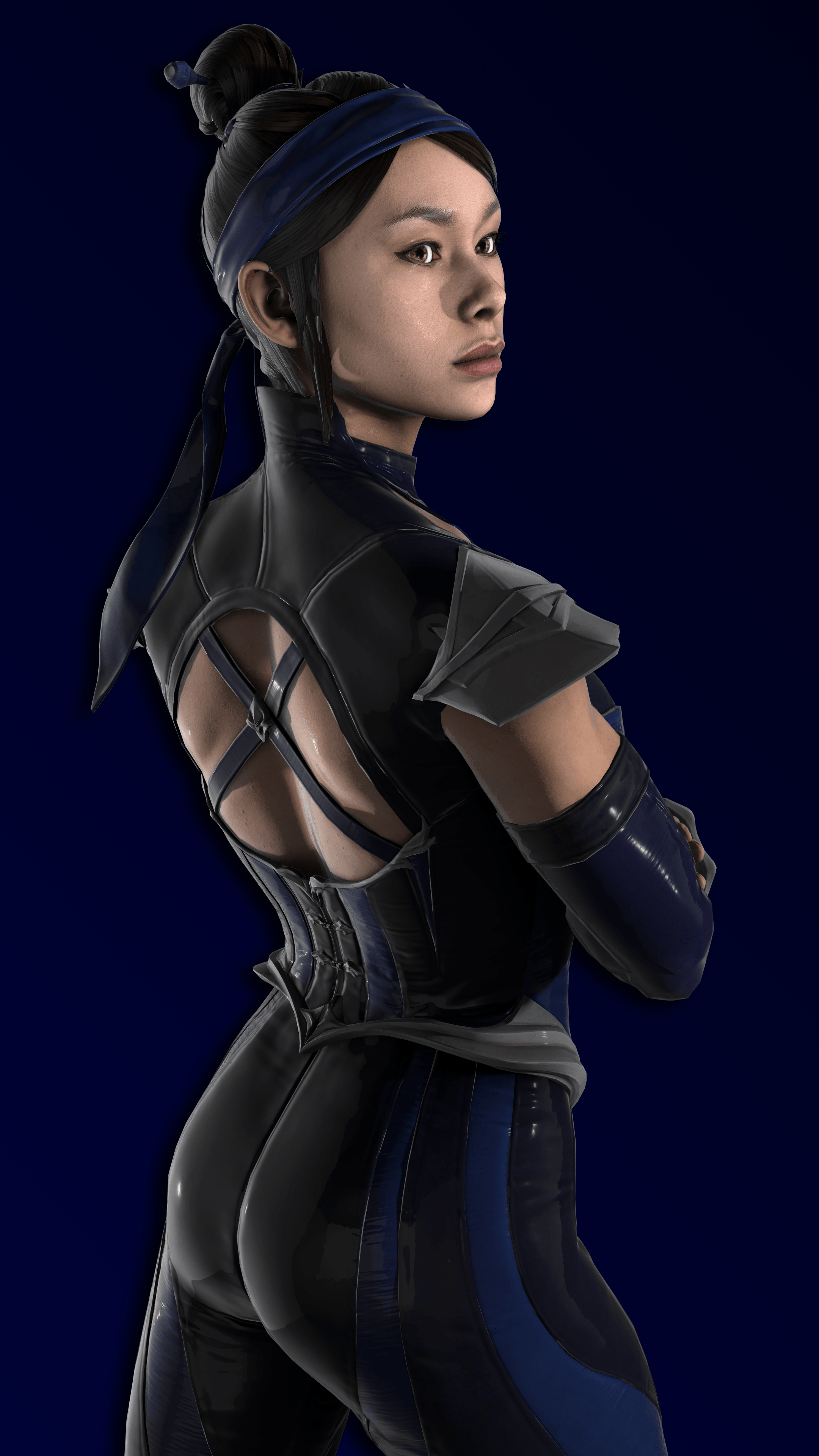 Kitana mk11 ass