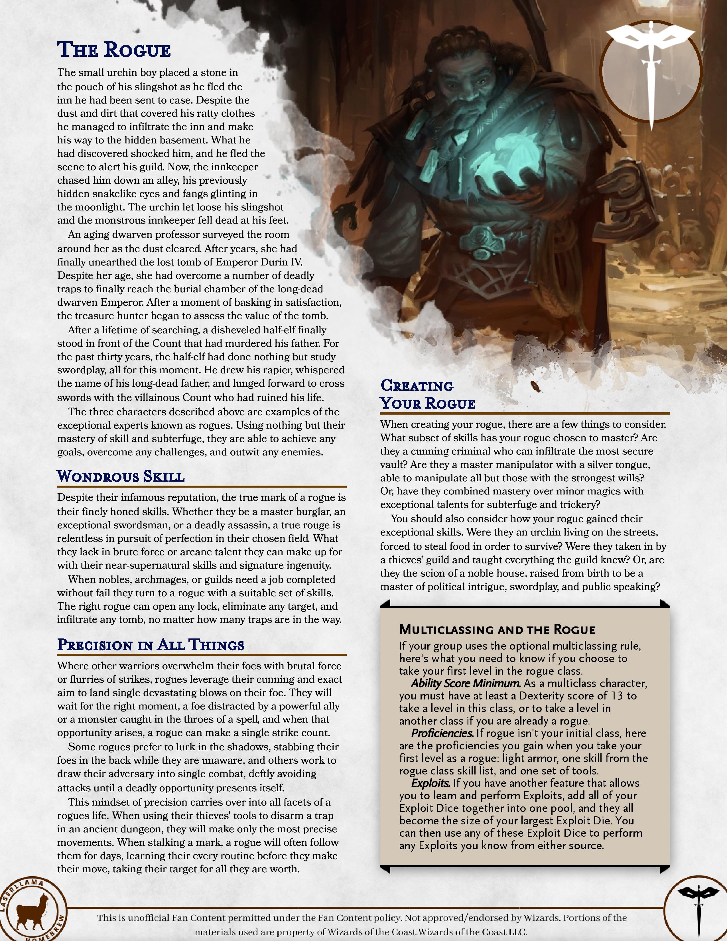 Laserllama barbarian