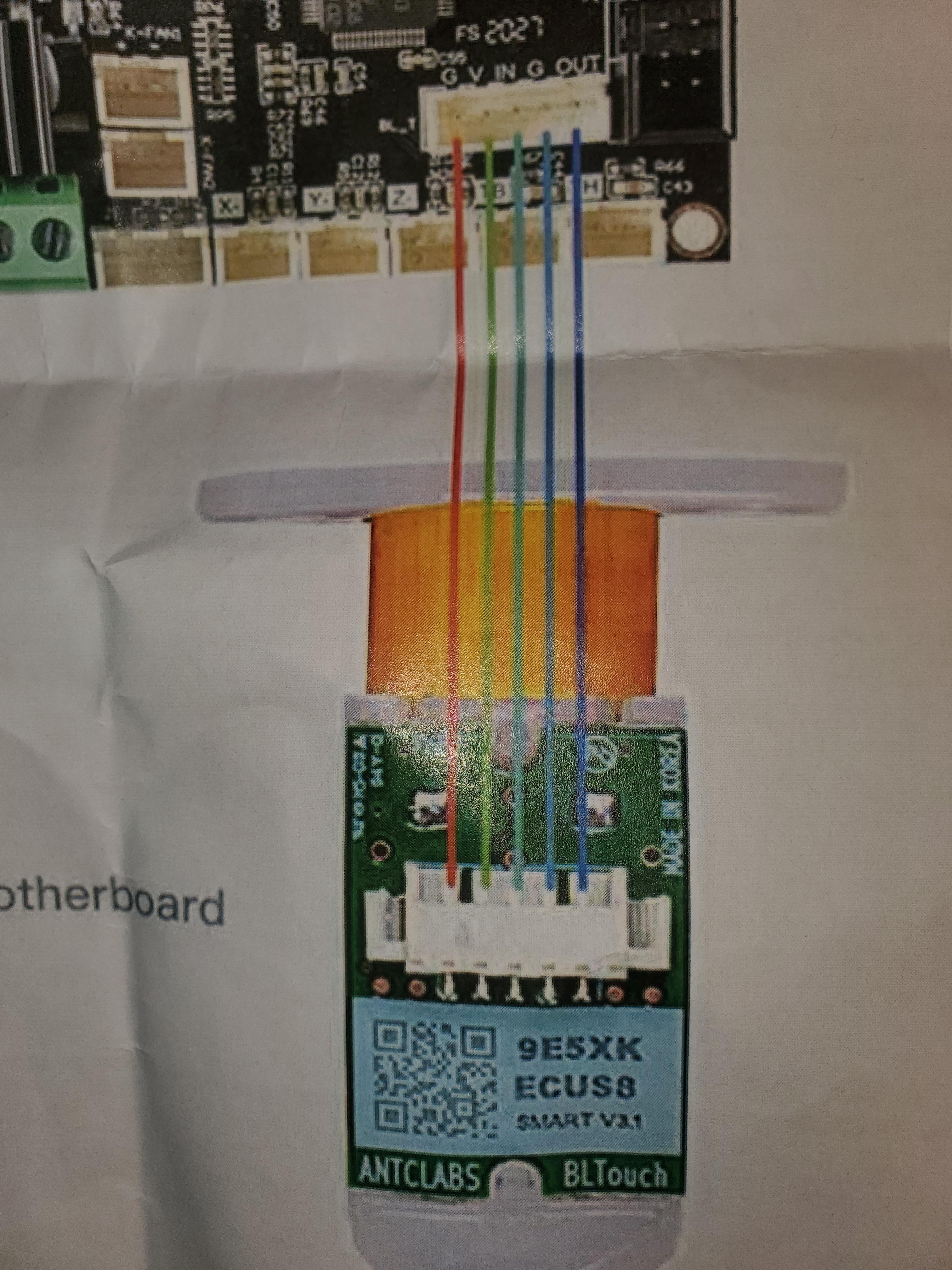 Wiring Diagram For Bl Touch On Ender 4 2 X Main Board Using Creality Firmware 3dprinting