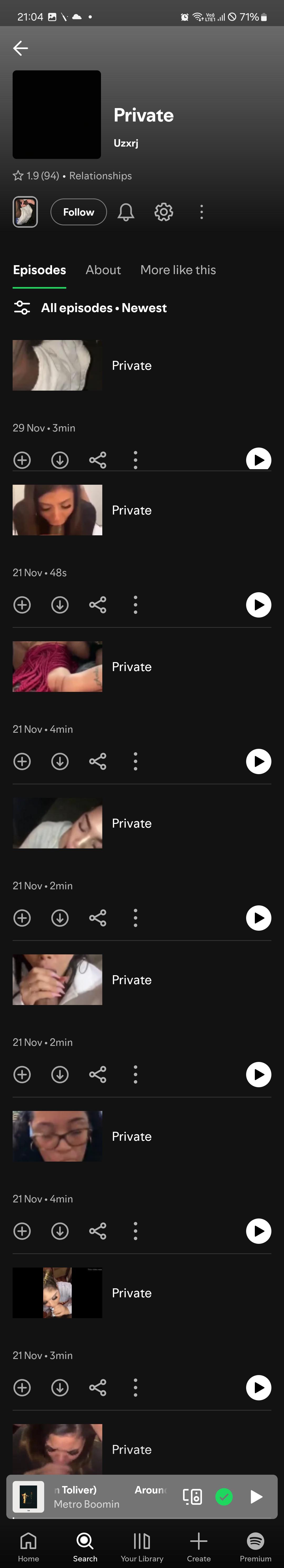 Porn on spotify : rtruespotify Spotify for creators