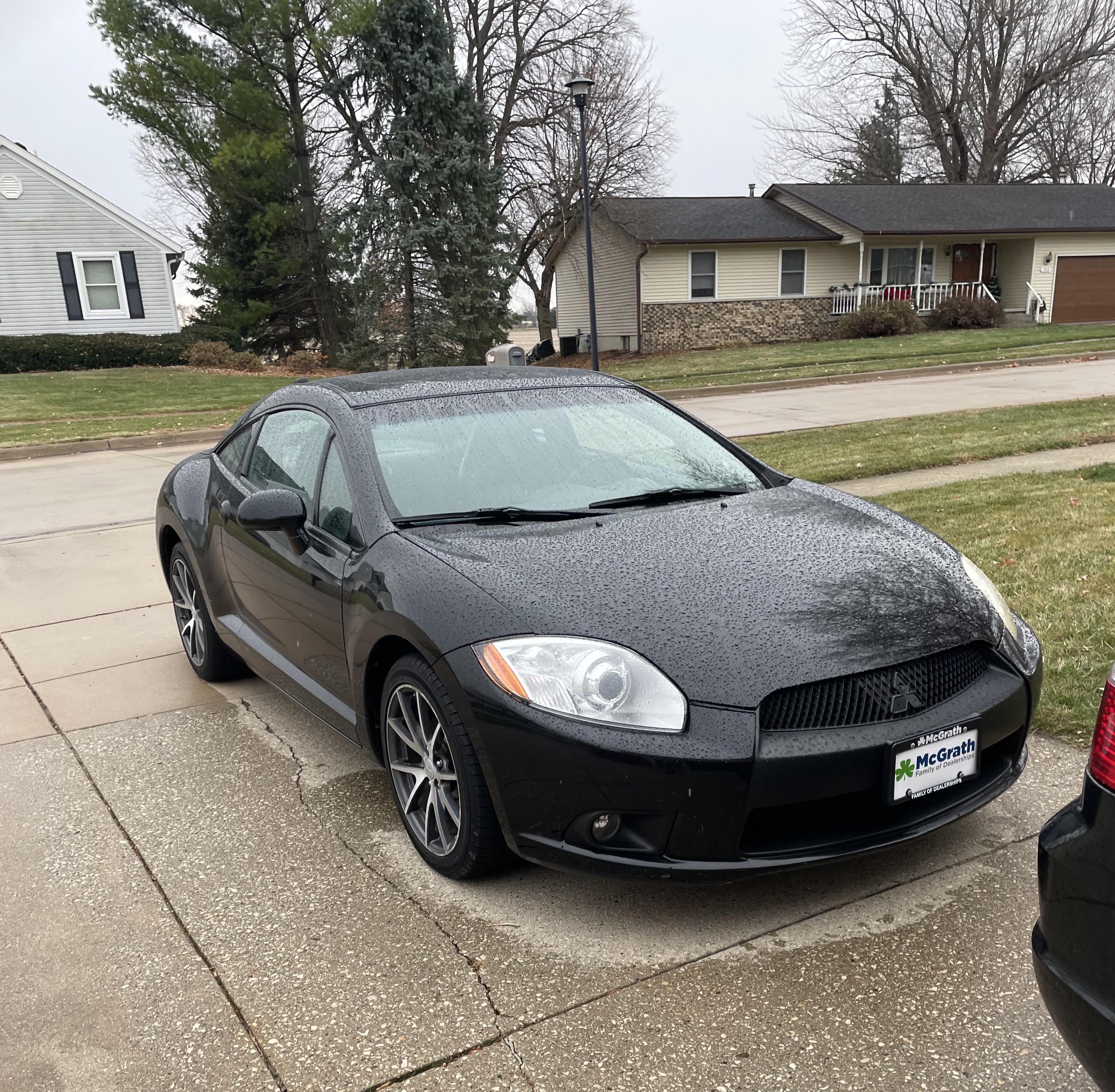 Just got my first car! 4G GS! Im hoping to put some mods on this after  winter, any recommendations for what to do first? More info in comments. :  rMitsubishiEclipse