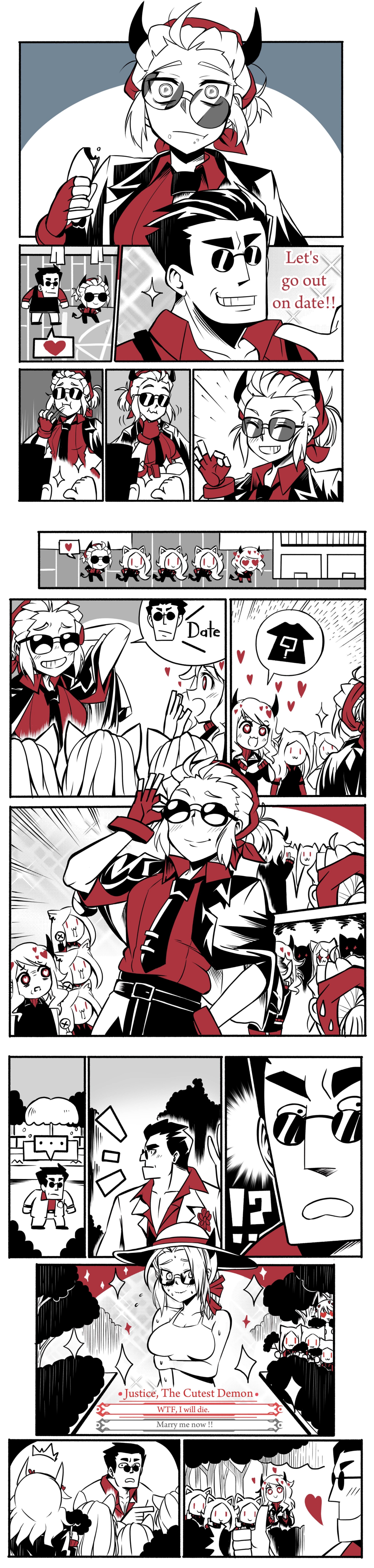 Helltaker hentai comic