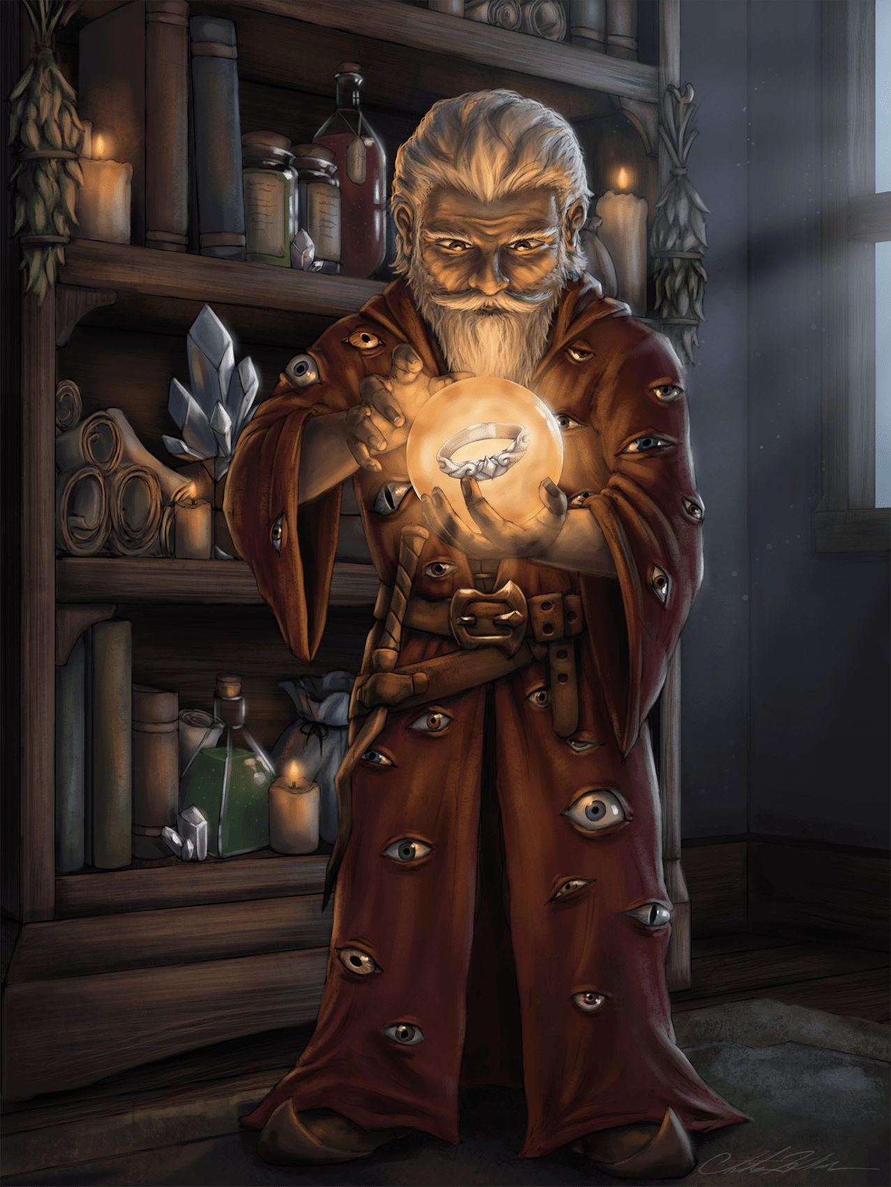 Gnome wizard d&d