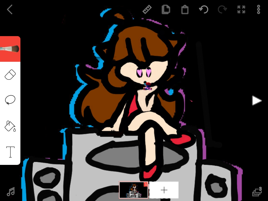 Fnf girlfriend giantess