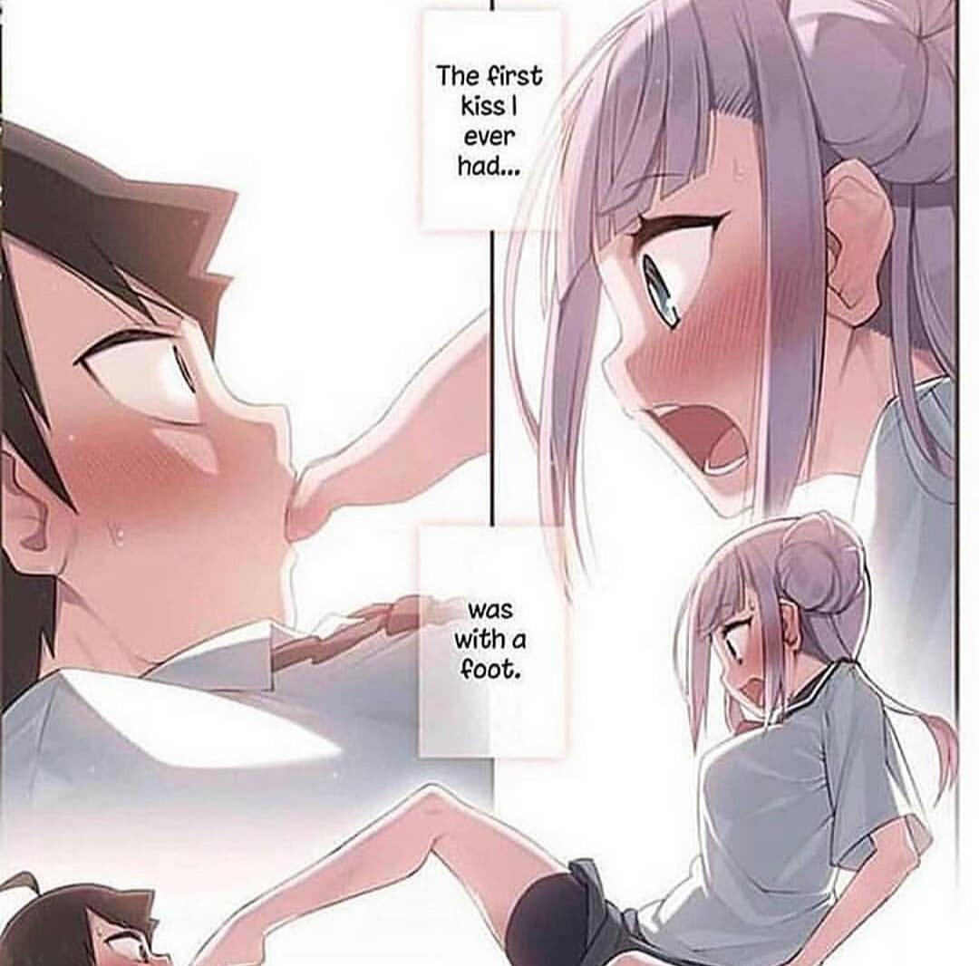 Foot fetish manga