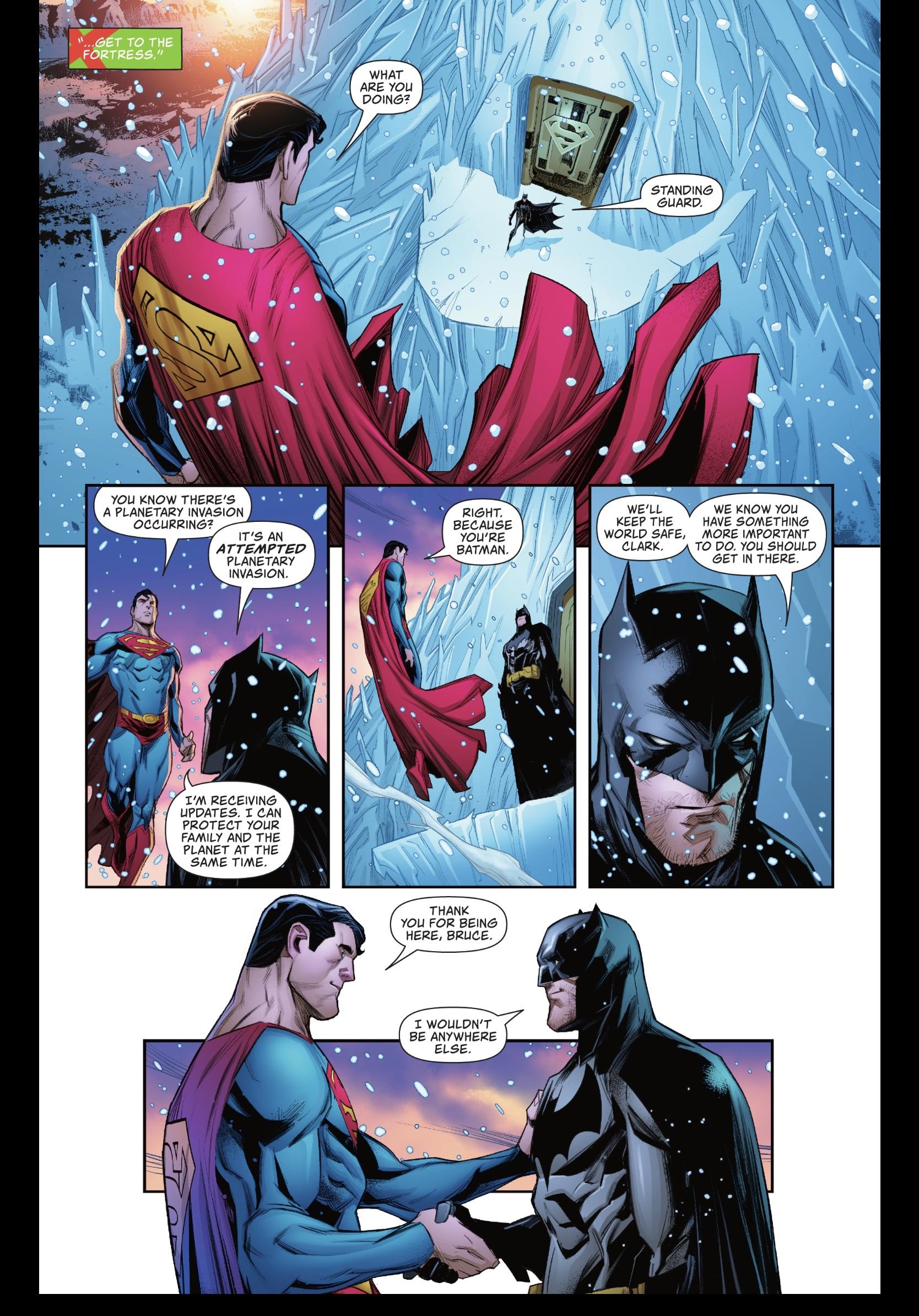 Superman x batman comic