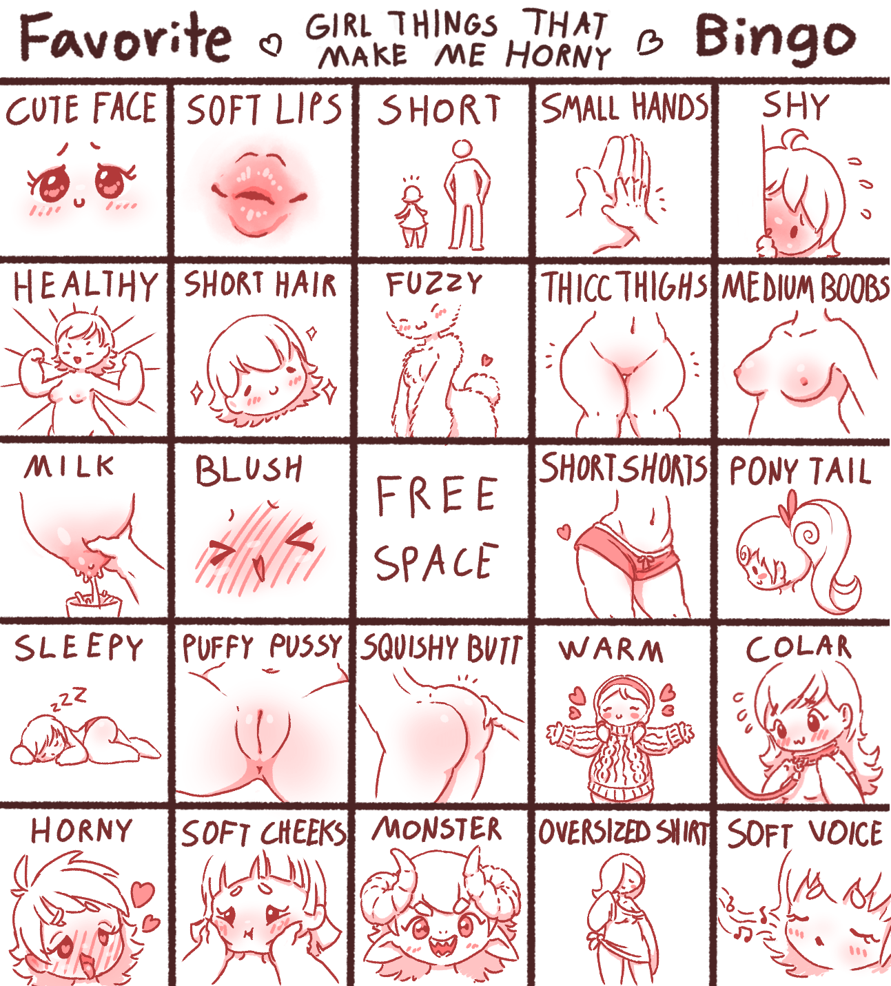 stuff that makes me horny