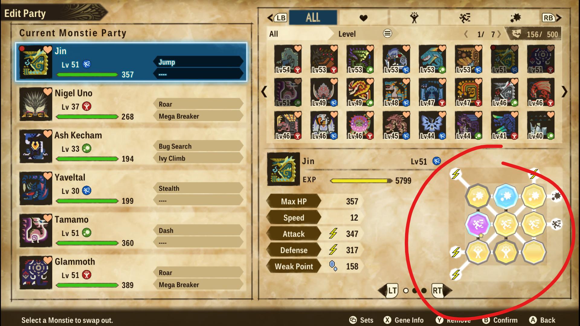 Monster hunter stories bingo