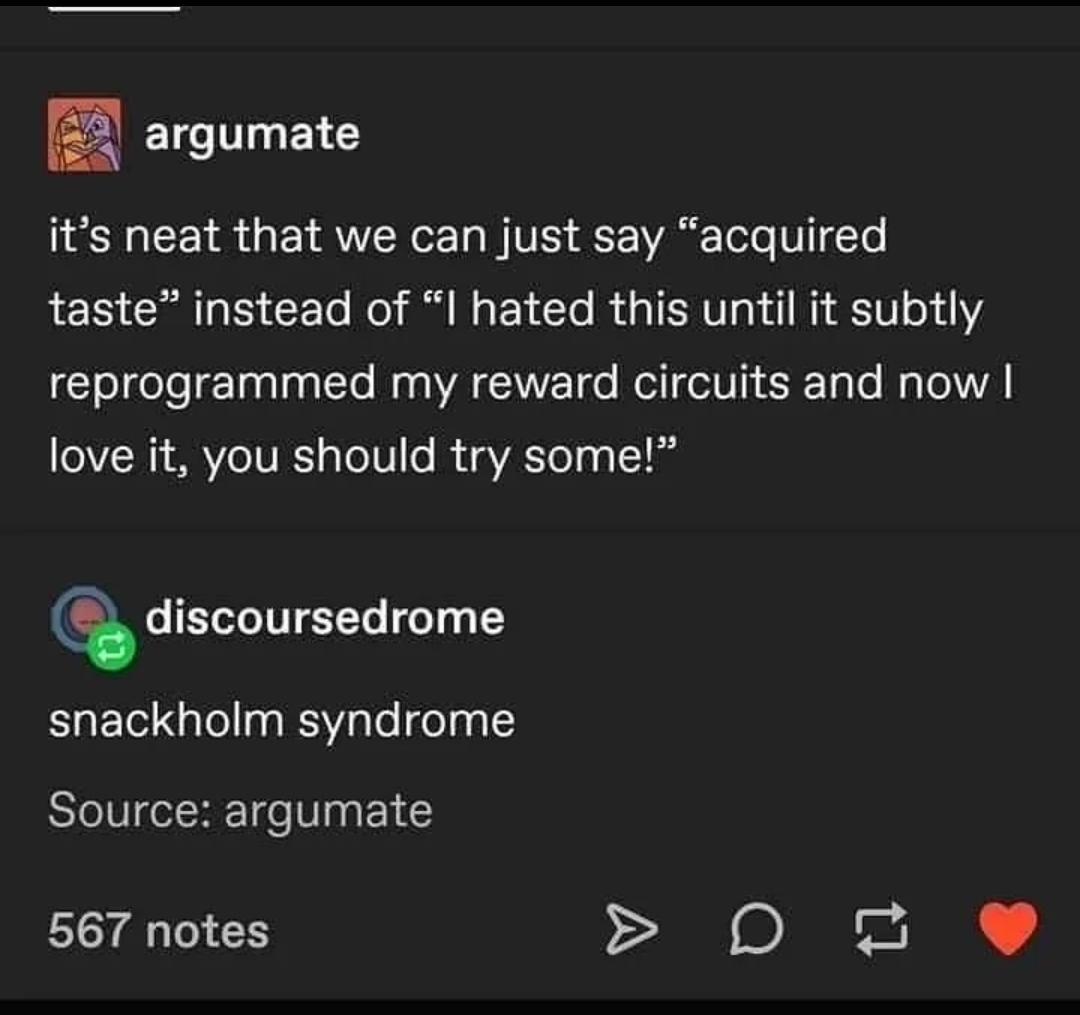 Acquire some taste - tumblr