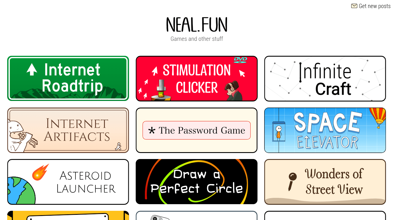 Websites like neal fun