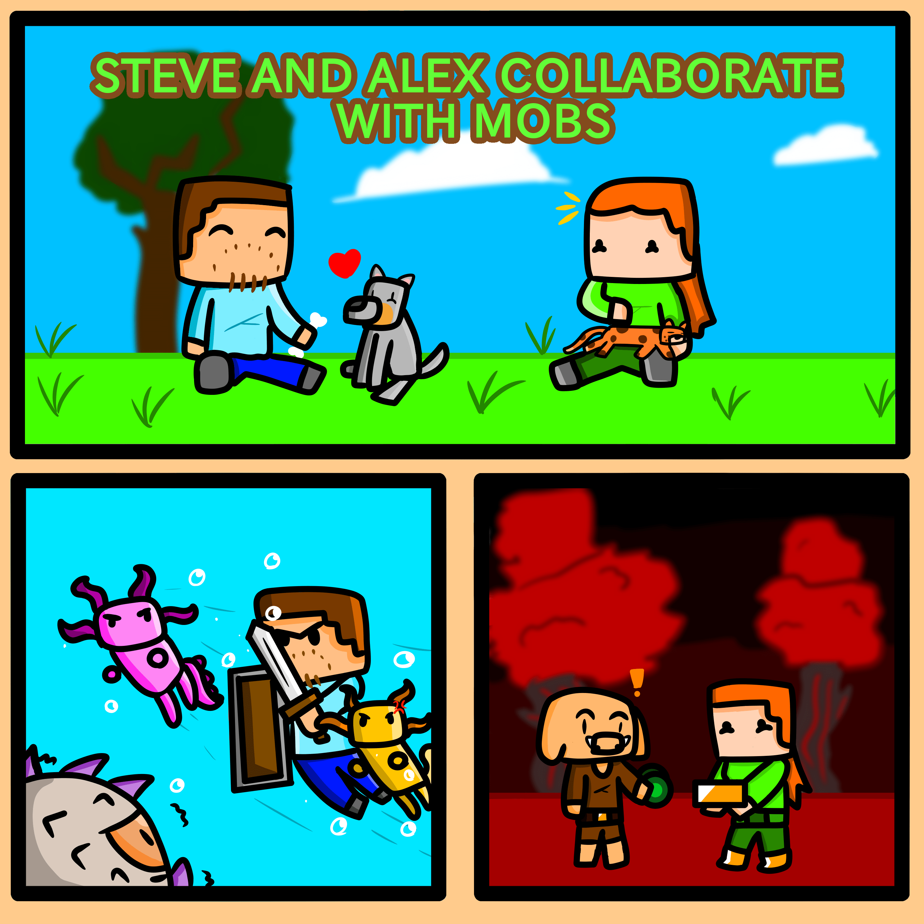 A Little Comic Of Alex And Steve : rMinecraft Alex minecraft porn comics