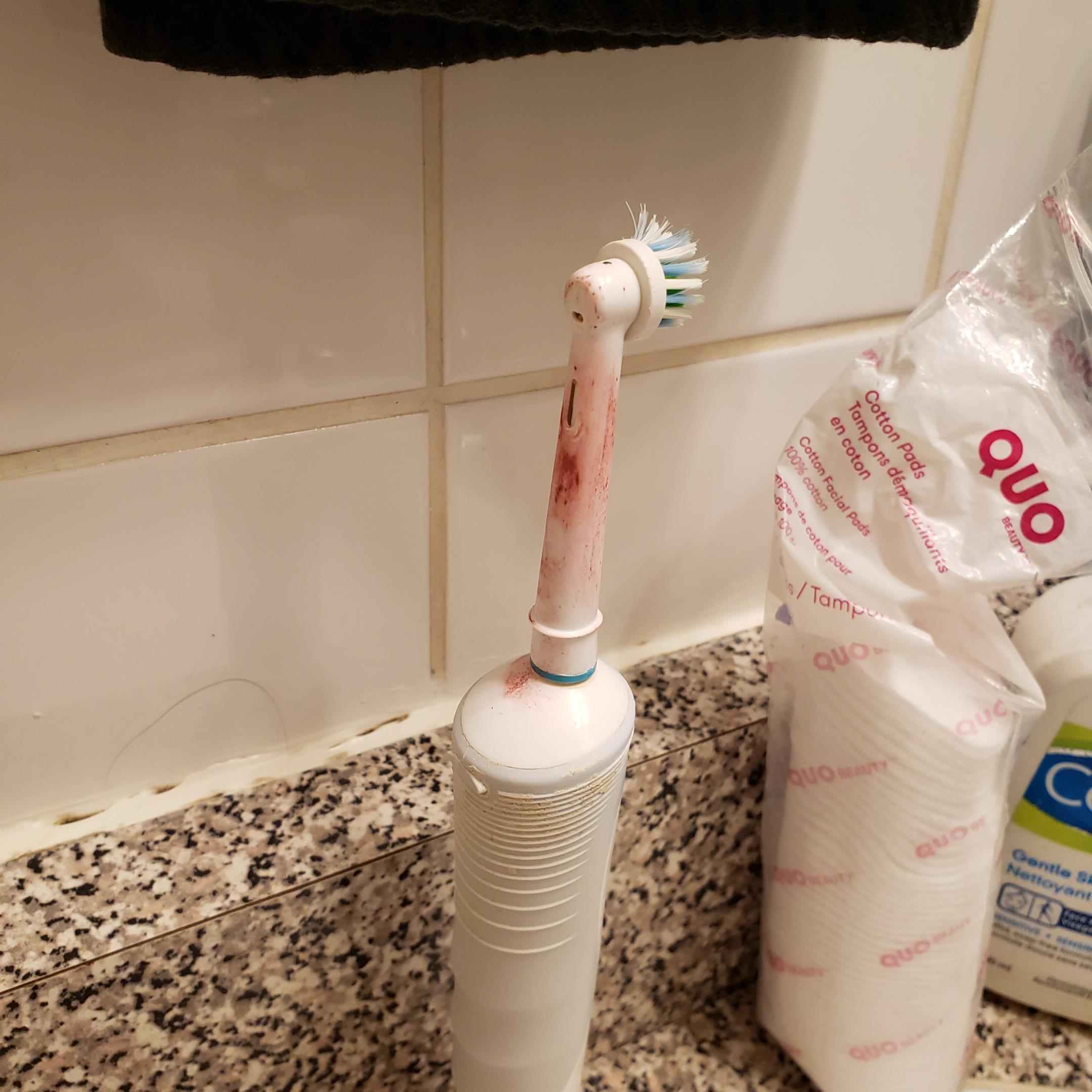 What do the colored marks mean on tooth paste